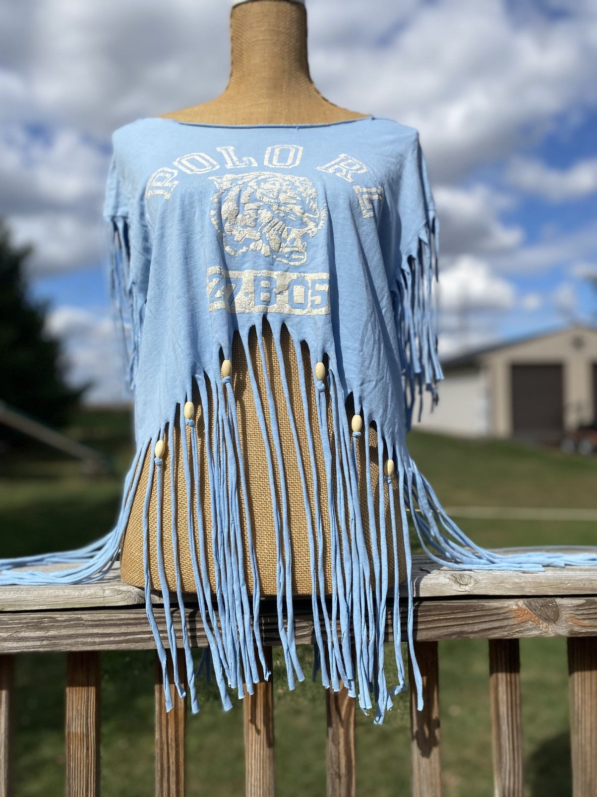 Polo Ralph Lauren Handcrafted Polo RL Fringe Festival Cutoff Tee Size XL Size XL / US 12-14 / IT 48-50 - 9 Thumbnail