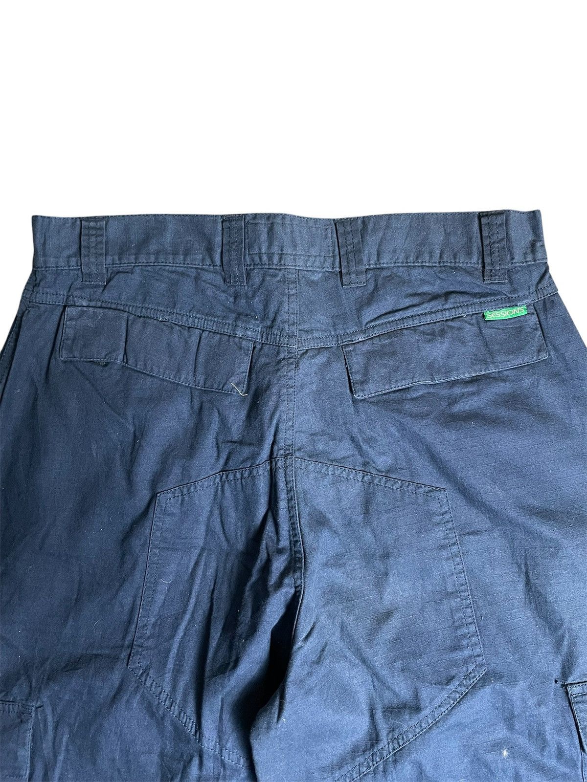 Sessions SESSIONS Ripstop Blue navy cargo pants Size US 32 / EU 48 - 4 Thumbnail