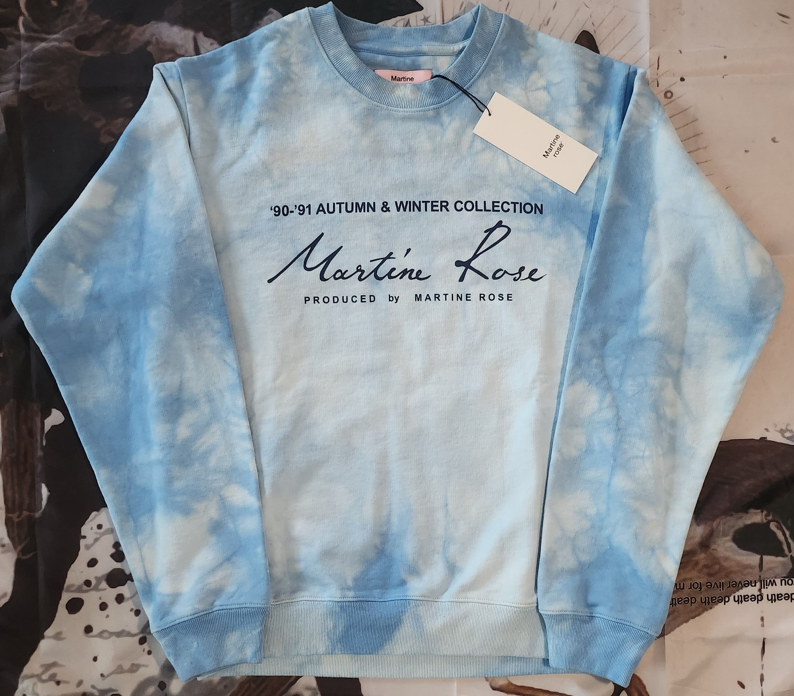Martine Rose Classic Logo Crewneck Size US S / EU 44-46 / 1 - 1 Thumbnail