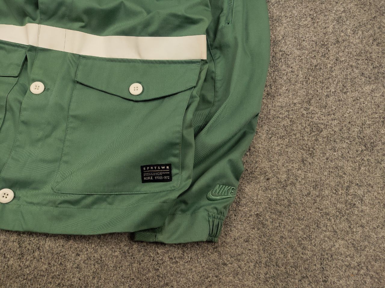 Nike Nike tech gf saturday turquoise Zip Hoodie Canvas Jacket Size US S / EU 44-46 / 1 - 5 Thumbnail
