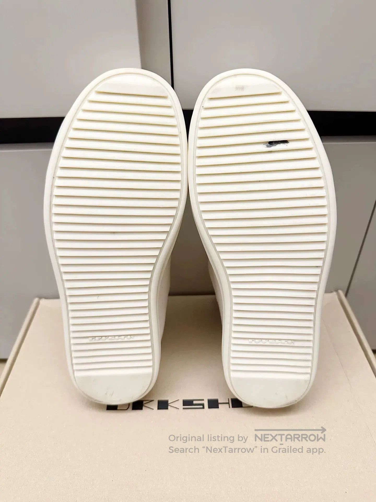 Rick Owens Rick Owens x Converse 24SS White Canvas. Size US 6.5 / EU 39-40 - 8 Thumbnail