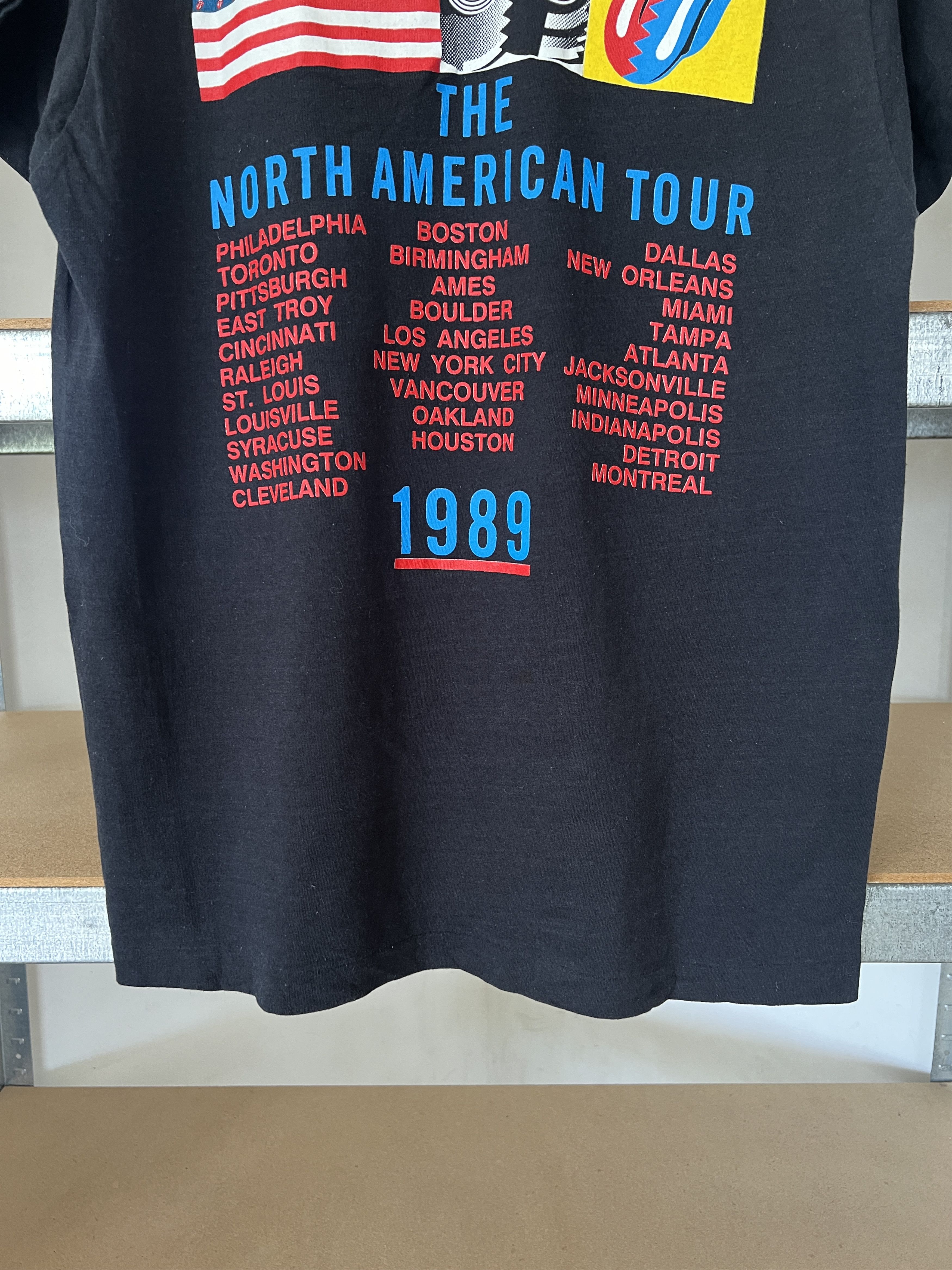 Band Tees The Rolling Stones 1989 Vintage Rock Band Tour tee Size US XL / EU 56 / 4 - 12 Thumbnail