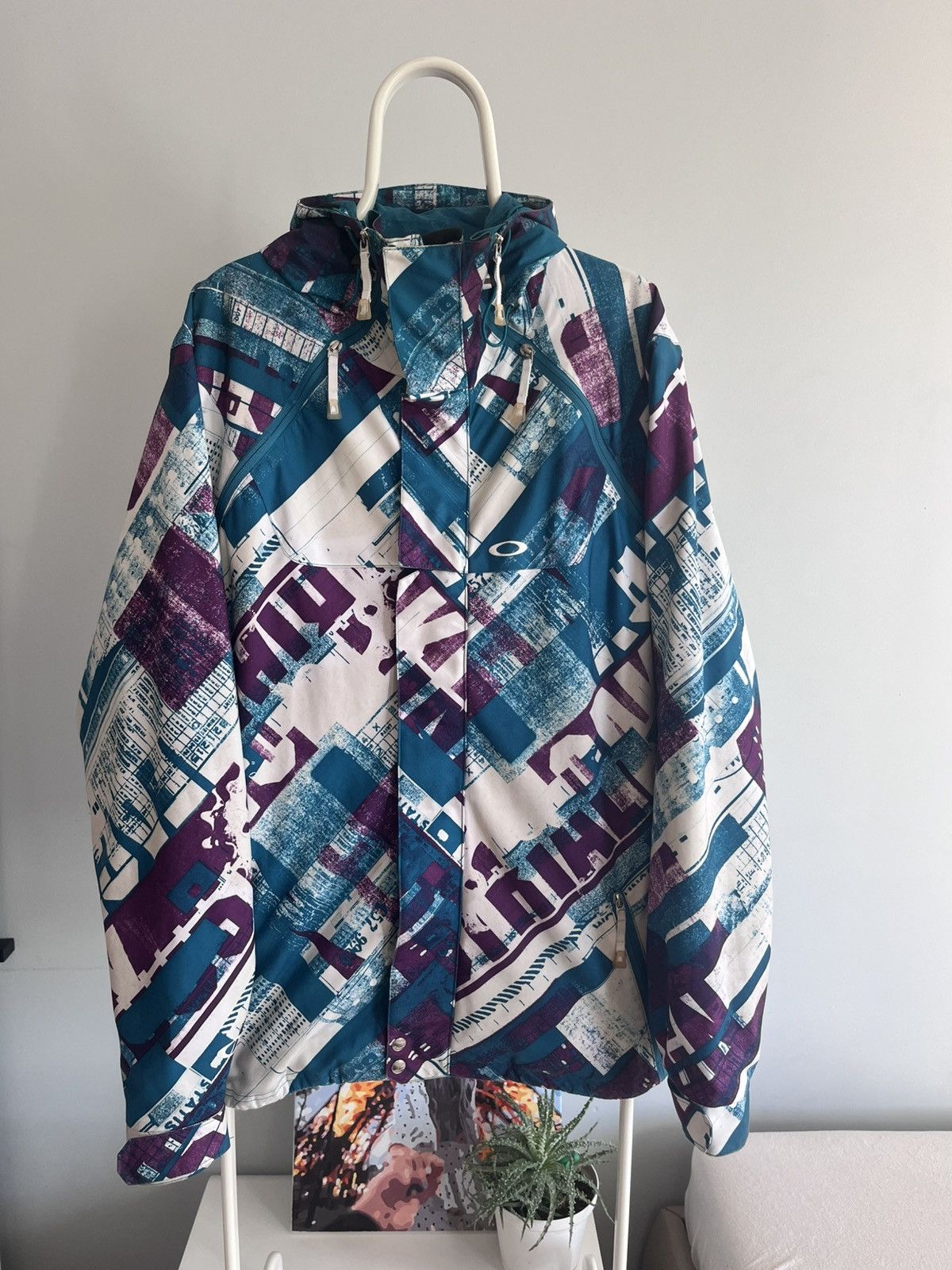 Oakley Oakley Vintage Snowboard Jacket Size US L / EU 52-54 / 3 - 1 Thumbnail