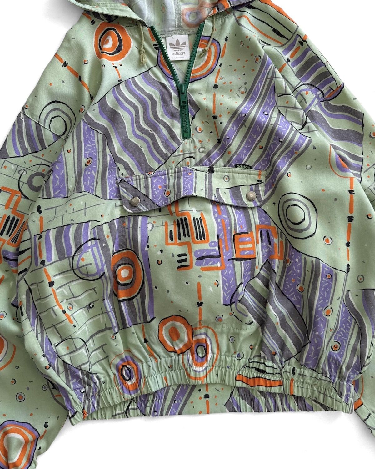 Adidas VINTAGE90s ADIDAS SMOCK JACKET Size US L / EU 52-54 / 3 - 8 Thumbnail