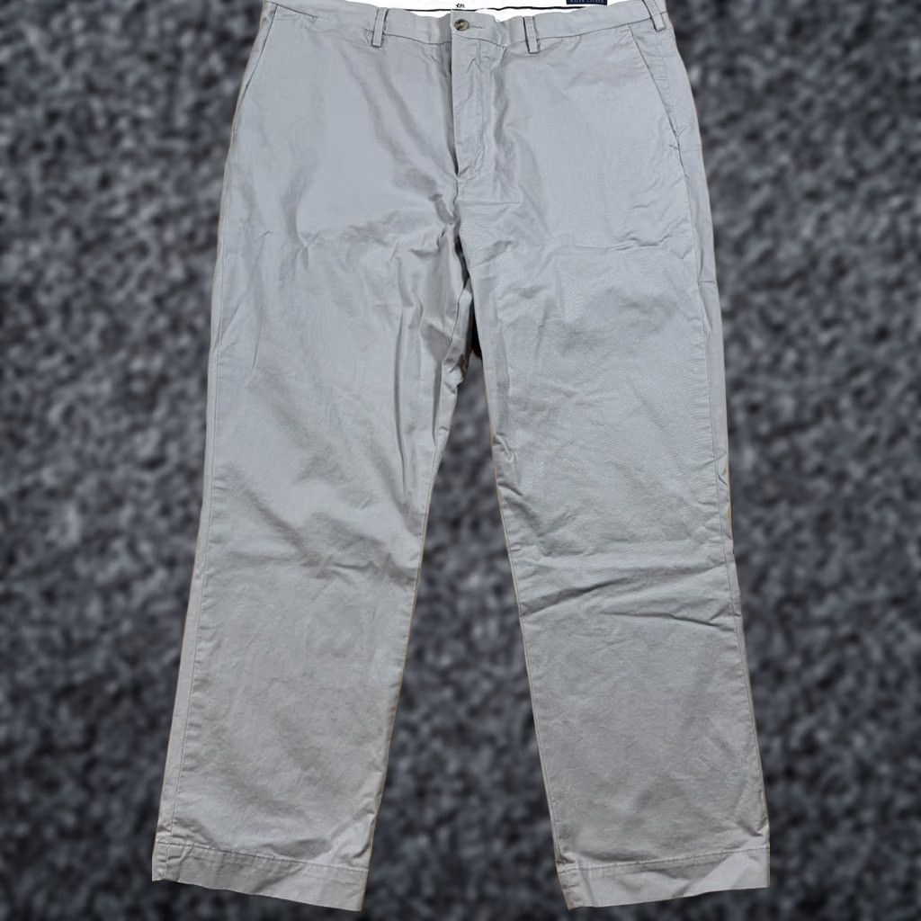 Polo Ralph Lauren Polo Ralph Lauren Chino Pants Khaki Beige Classic Stretch Mens 38x29 Regular Inseam 29 (Beige) Size US M / EU 48-50 / 2 - 1 Thumbnail