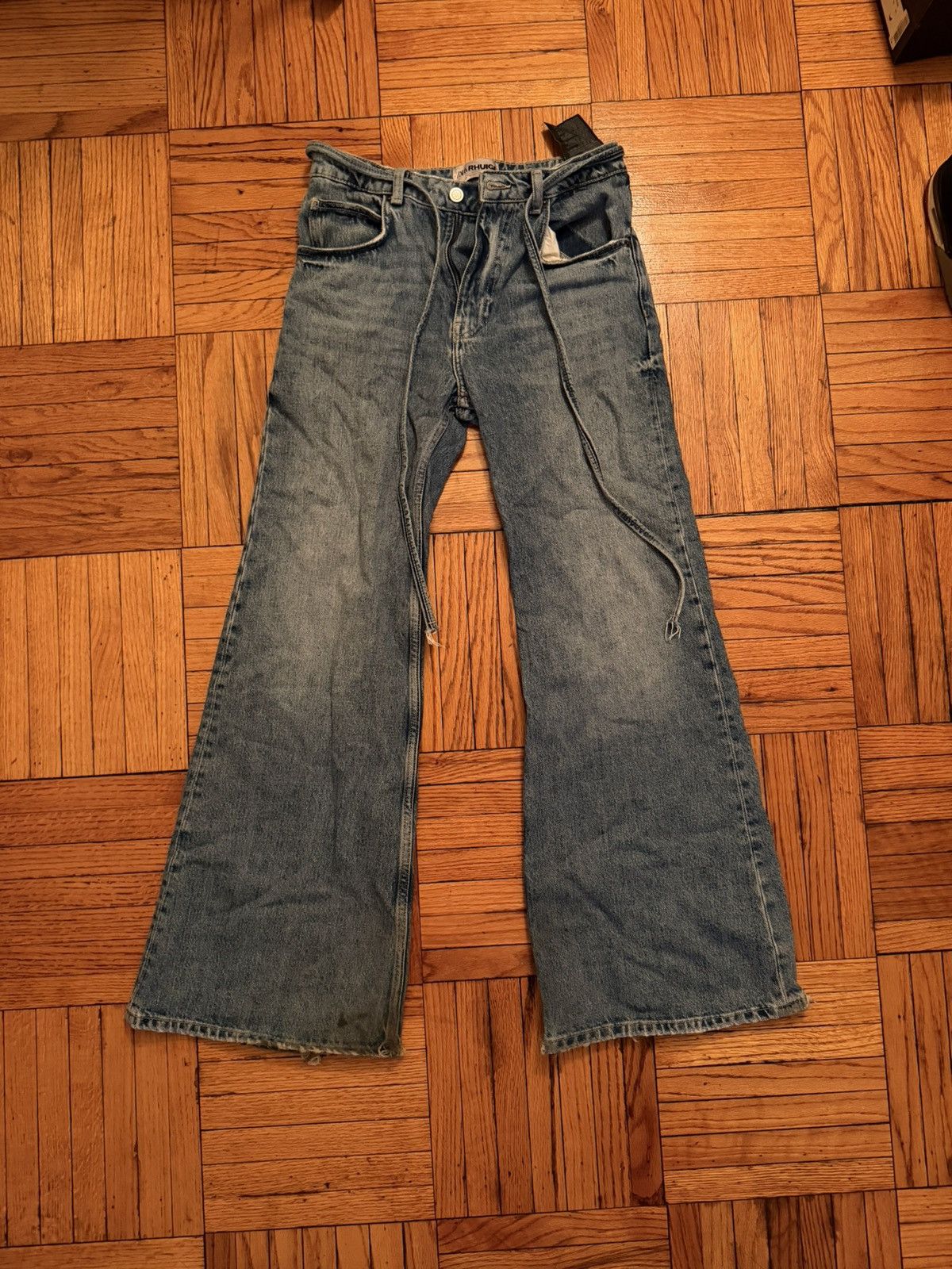 Rhude × Zara Baggy Flare Denim Size US 28 / EU 44 - 1 Thumbnail