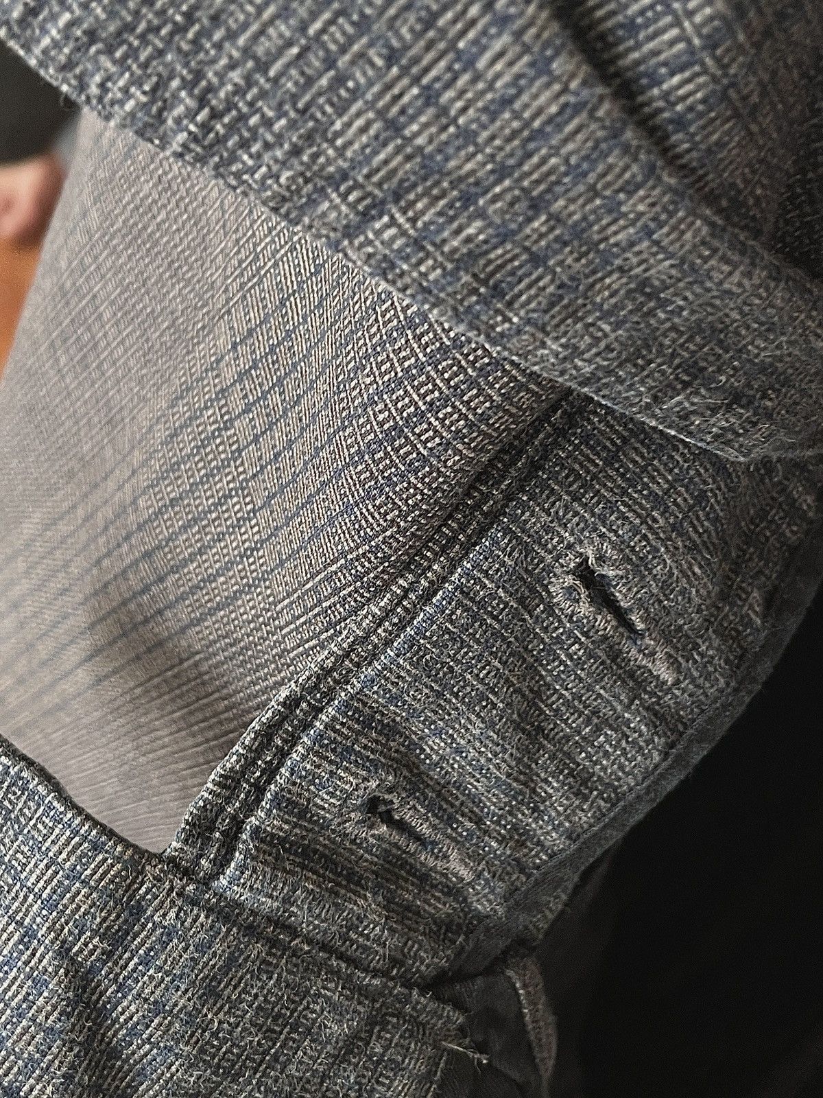 Outerknown × Vintage Vintage Gray Slacks Size US 30 / EU 46 - 5 Thumbnail