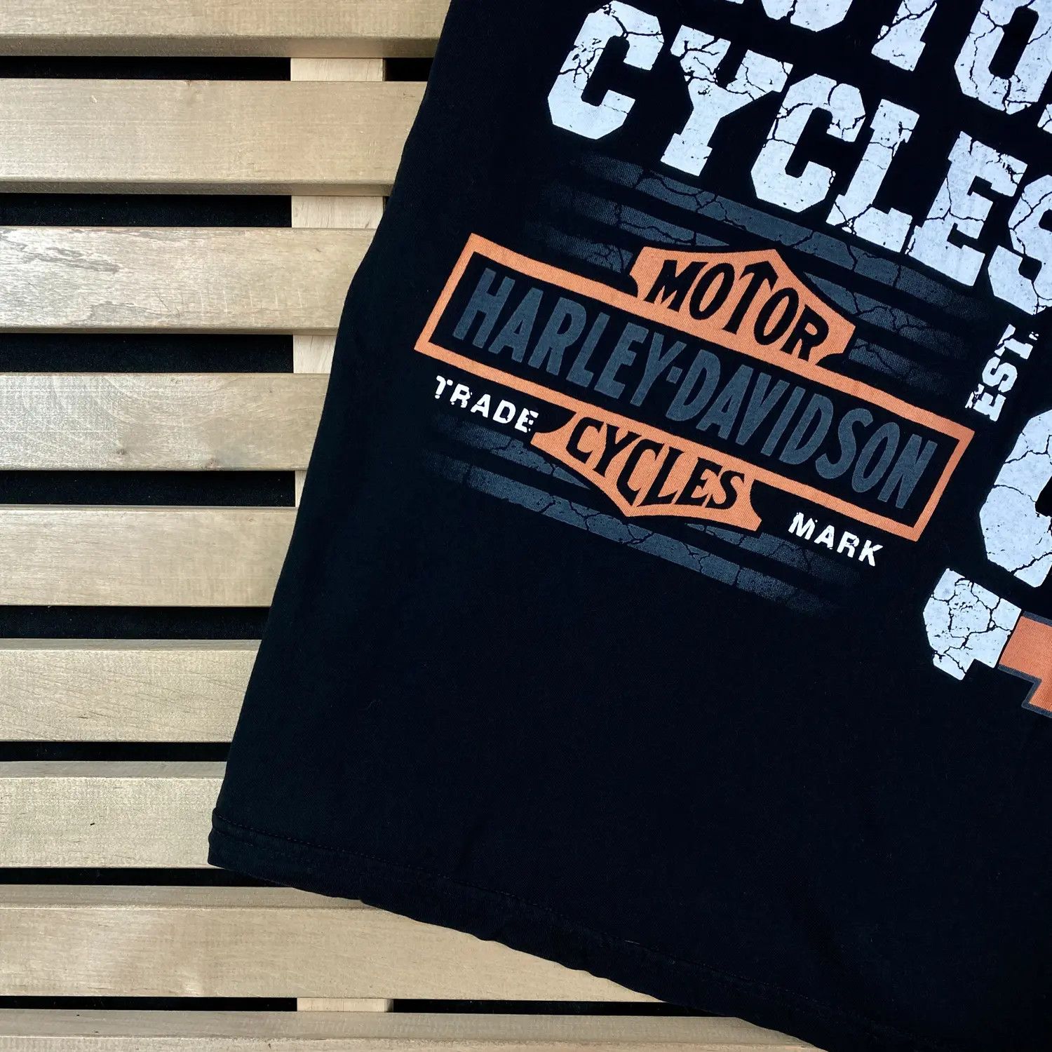 Harley Davidson Mens T Shirt Harley Davidson Vintage Size XL Size US XL / EU 56 / 4 - 3 Thumbnail