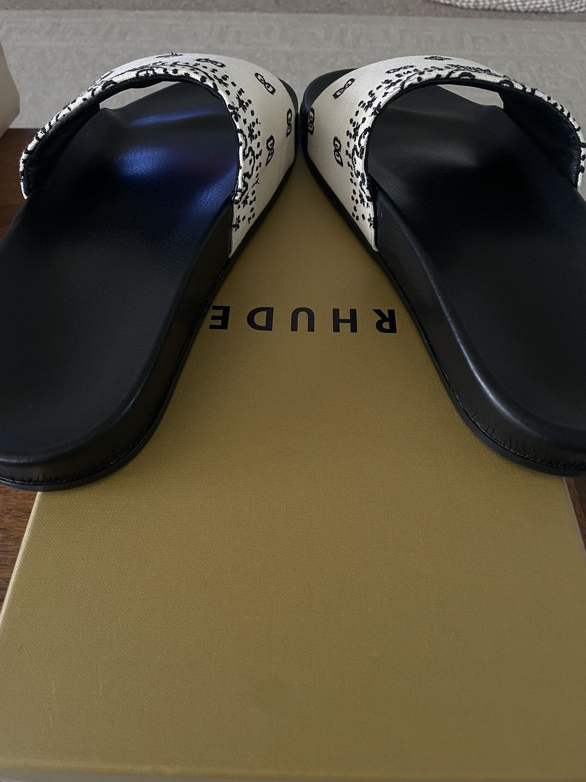 Rhude Paisley Rhude Slides Size US 11 / EU 44 - 3 Thumbnail