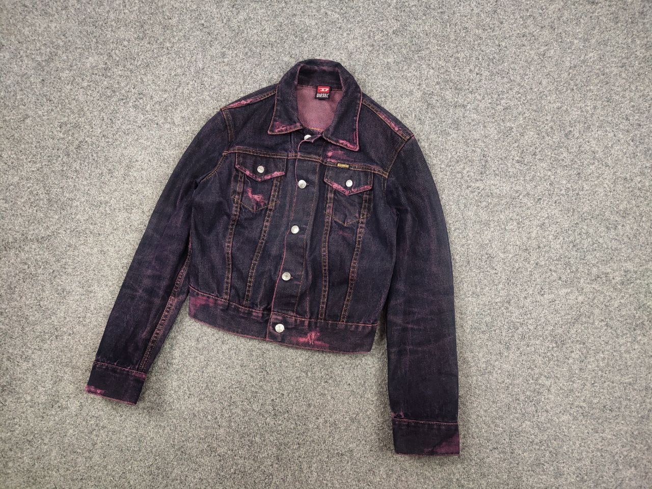 Vintage Diesel Track Dyed Jacket if six was nine Y2K Style