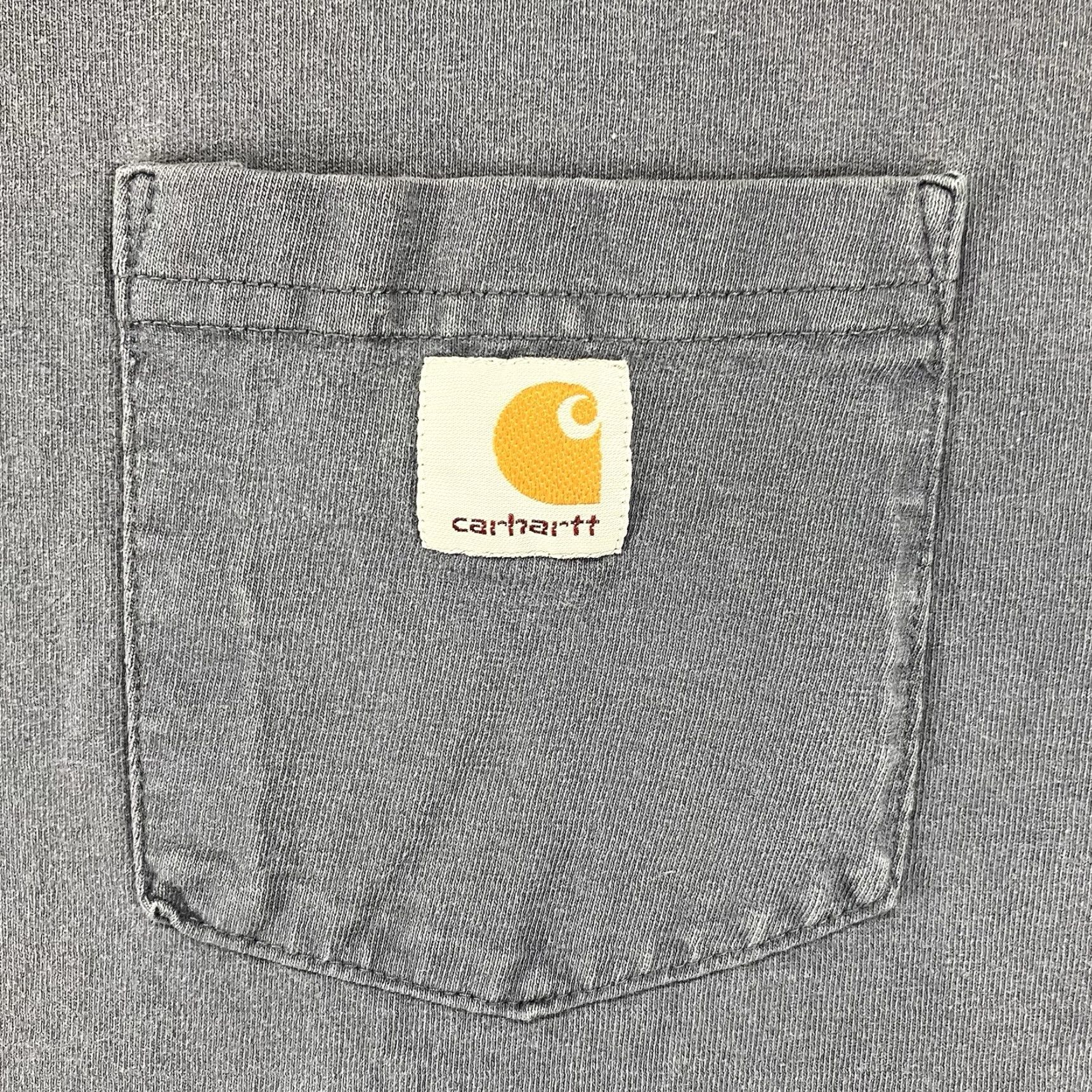 Carhartt VINTAGE Carhartt Mens T-Shirt Grunge Oversized Medium Short Sleeve Blue Crew Neck Logo Cotton All Seasons Heavyweight Regular 2010-2019 Mens Size US M / EU 48-50 / 2 - 3 Thumbnail
