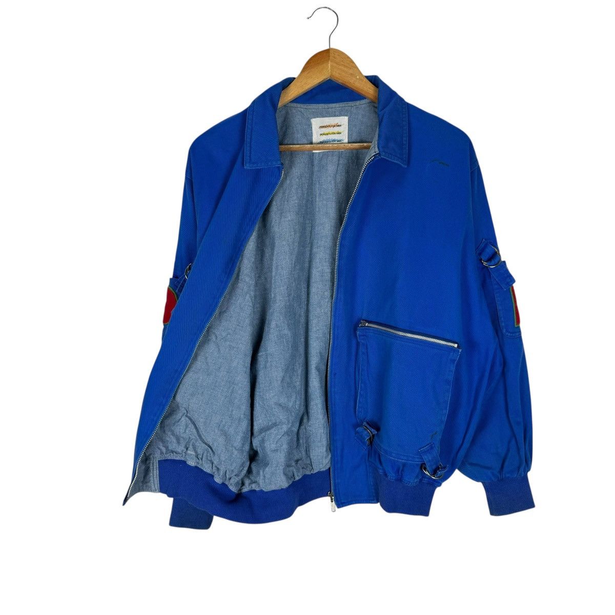 PERSON'S ☀️PERSON’S FOR MEN BOMBER PARACHUTE JACKET LIKE ISSEY MIYAKE Size US L / EU 52-54 / 3 - 10 Thumbnail