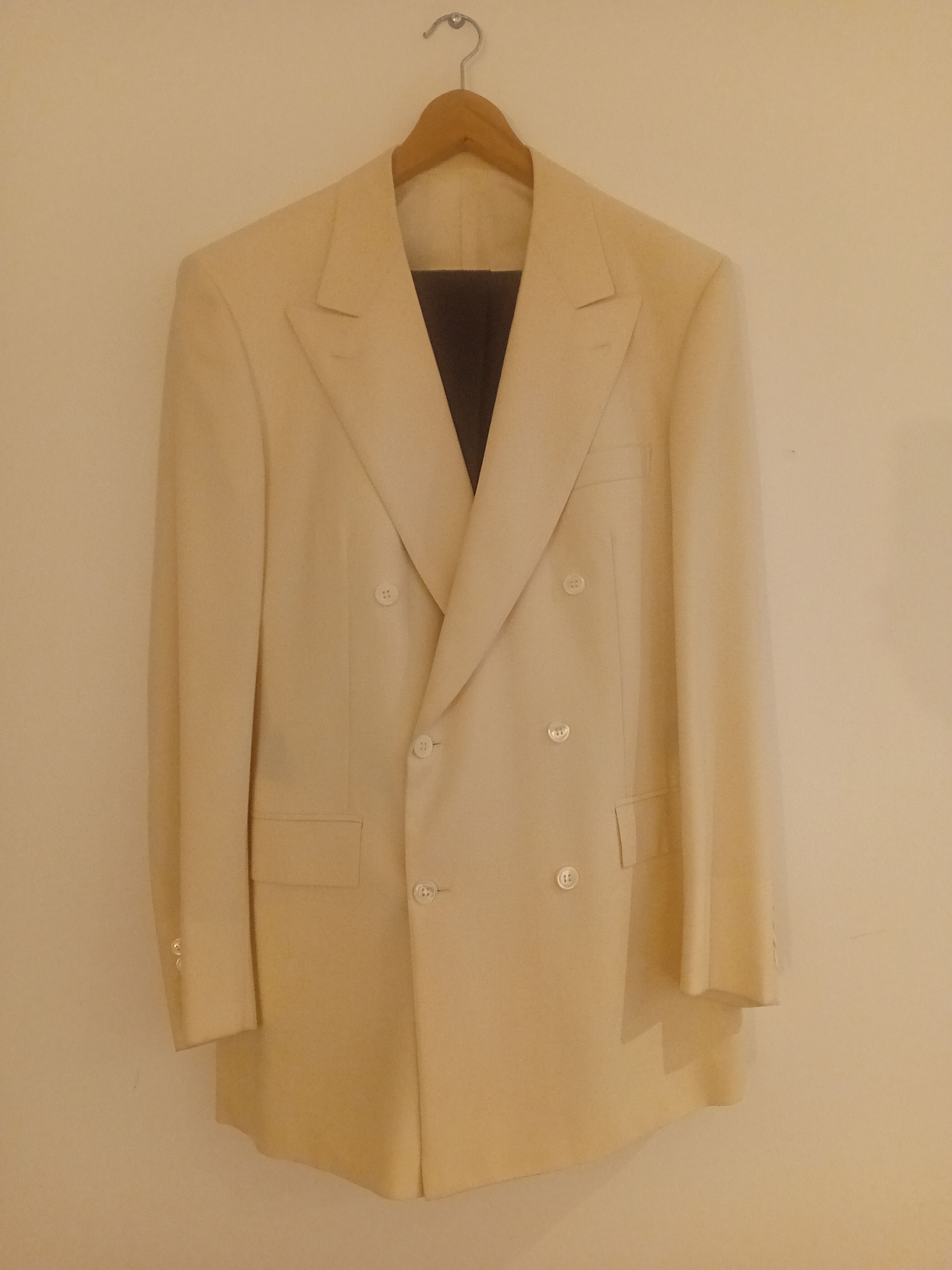 Brioni **SOLD** Brioni Ivory Double-Breasted Tuxedo Size 40R - 1 Thumbnail