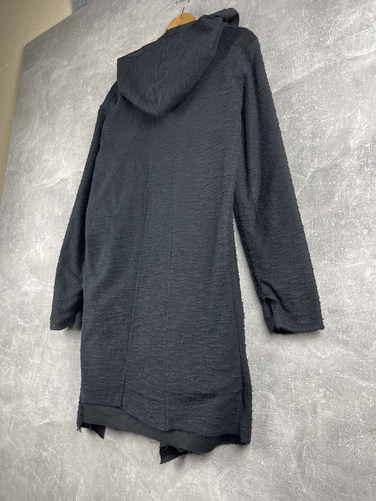 Other Avant Garde Gothic Opium Black Open Hooded Coat Oversized Size US L / EU 52-54 / 3 - 10 Thumbnail