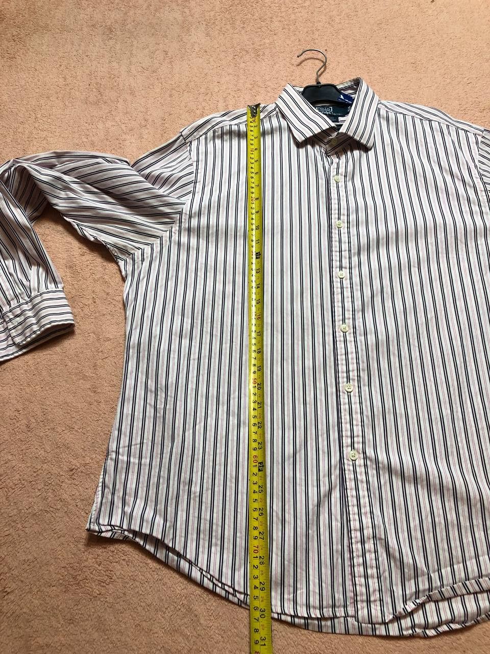 Polo Ralph Lauren Vintage Polo Ralph Lauren Slim Fit Striped Button Up Shirt Size US XXL / EU 58 / 5 - 10 Thumbnail