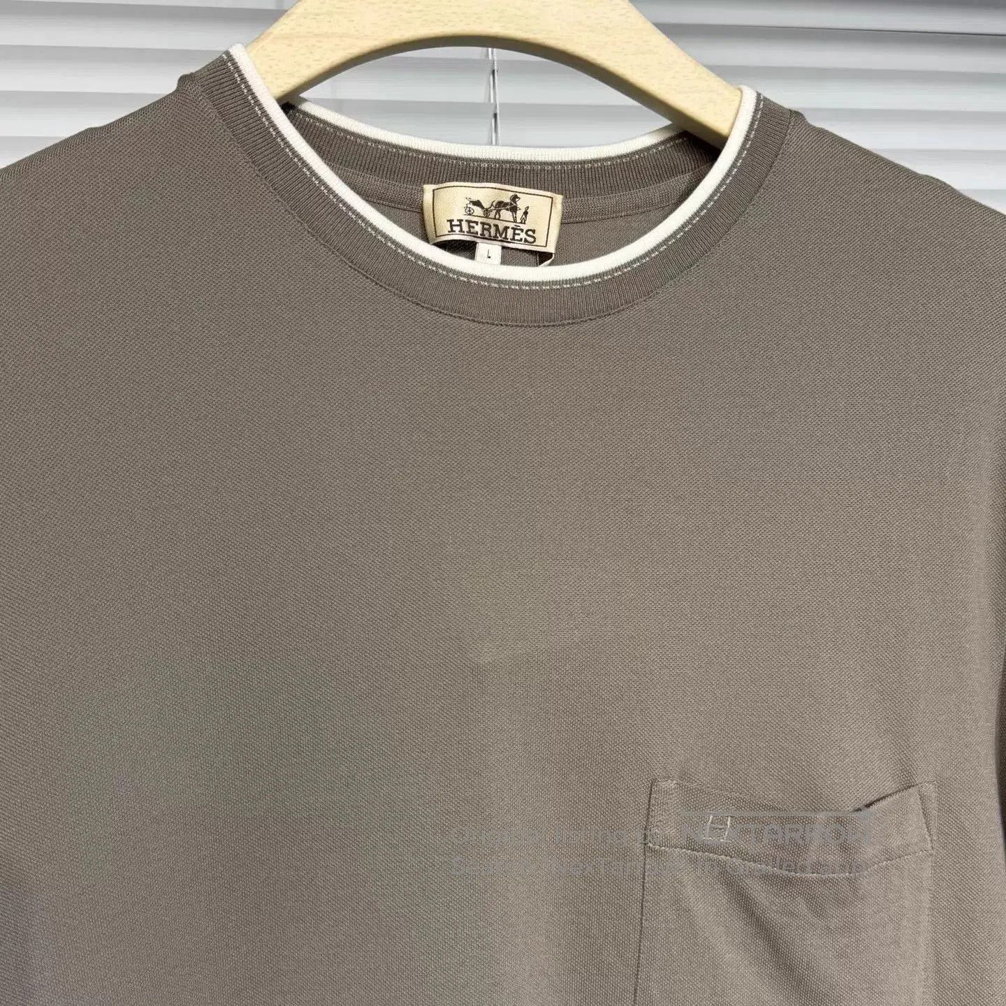 Hermes Gray Short. Size US L / EU 52-54 / 3 - 3 Thumbnail