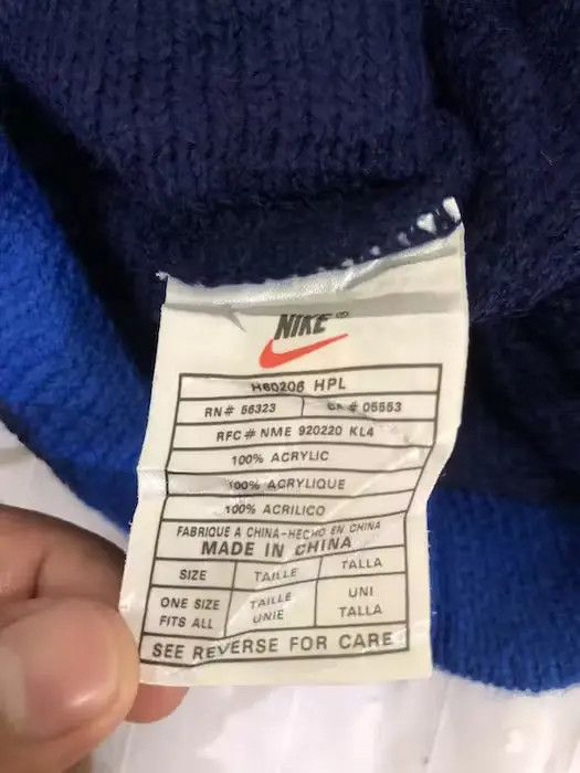 Nike × Vintage Vintage Nike Swoosh Logo beanie Size ONE SIZE - 4 Thumbnail