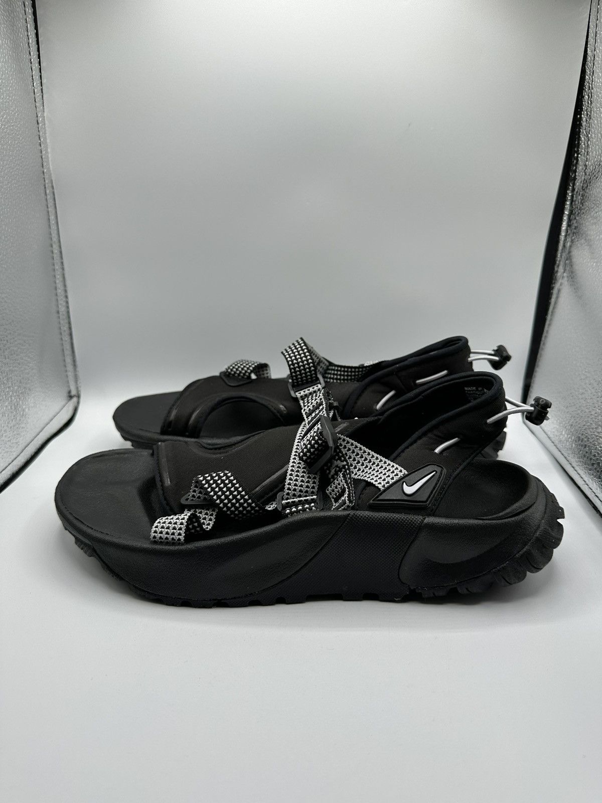 Nike Nike Oneonta Sandal “Black Pure Platinum” size 8 men’s Size US 8 / EU 41 - 1 Thumbnail