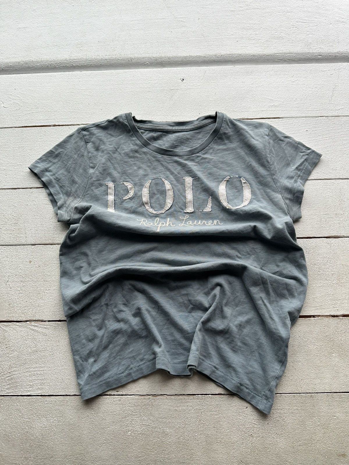 Polo Ralph Lauren 🚨Polo Ralph Lauren Tee T-shirt women luxury big logo Size S / US 4 / IT 40 - 1 Thumbnail