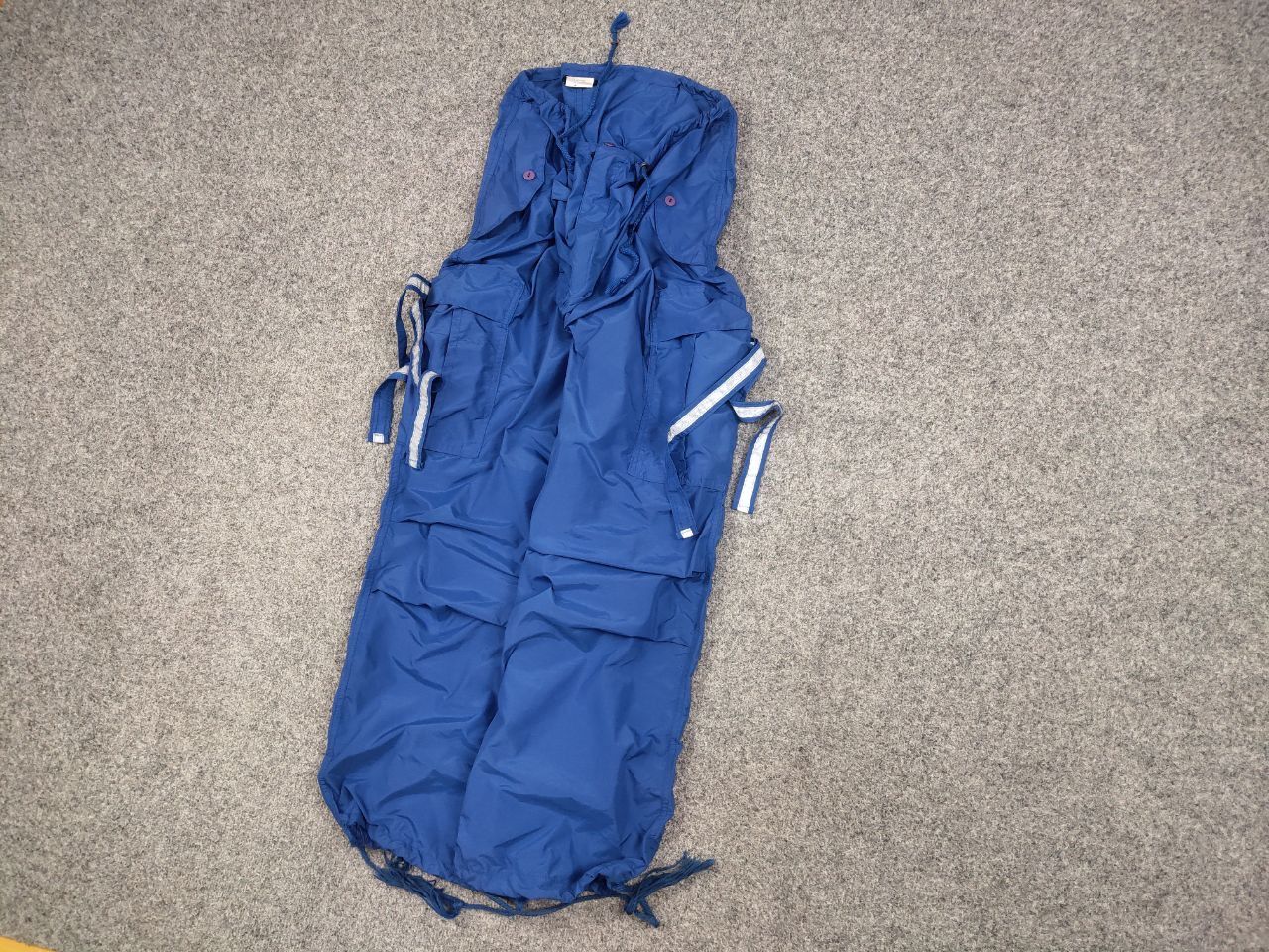 Japanese Brand Rare Vintage MT:2 Japanese Parachute Baggy Cargo Blue Pants Size US 34 / EU 50 - 3 Thumbnail