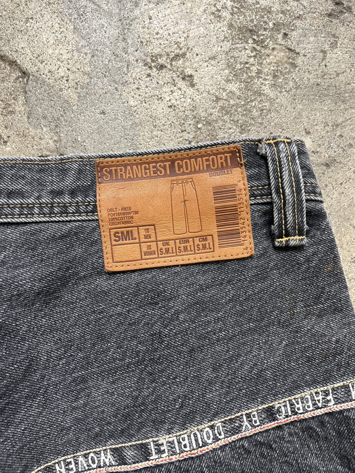 Doublet Doublet AW18 Selvedge Line Jeans (unisex) Size US 31 - 9 Thumbnail