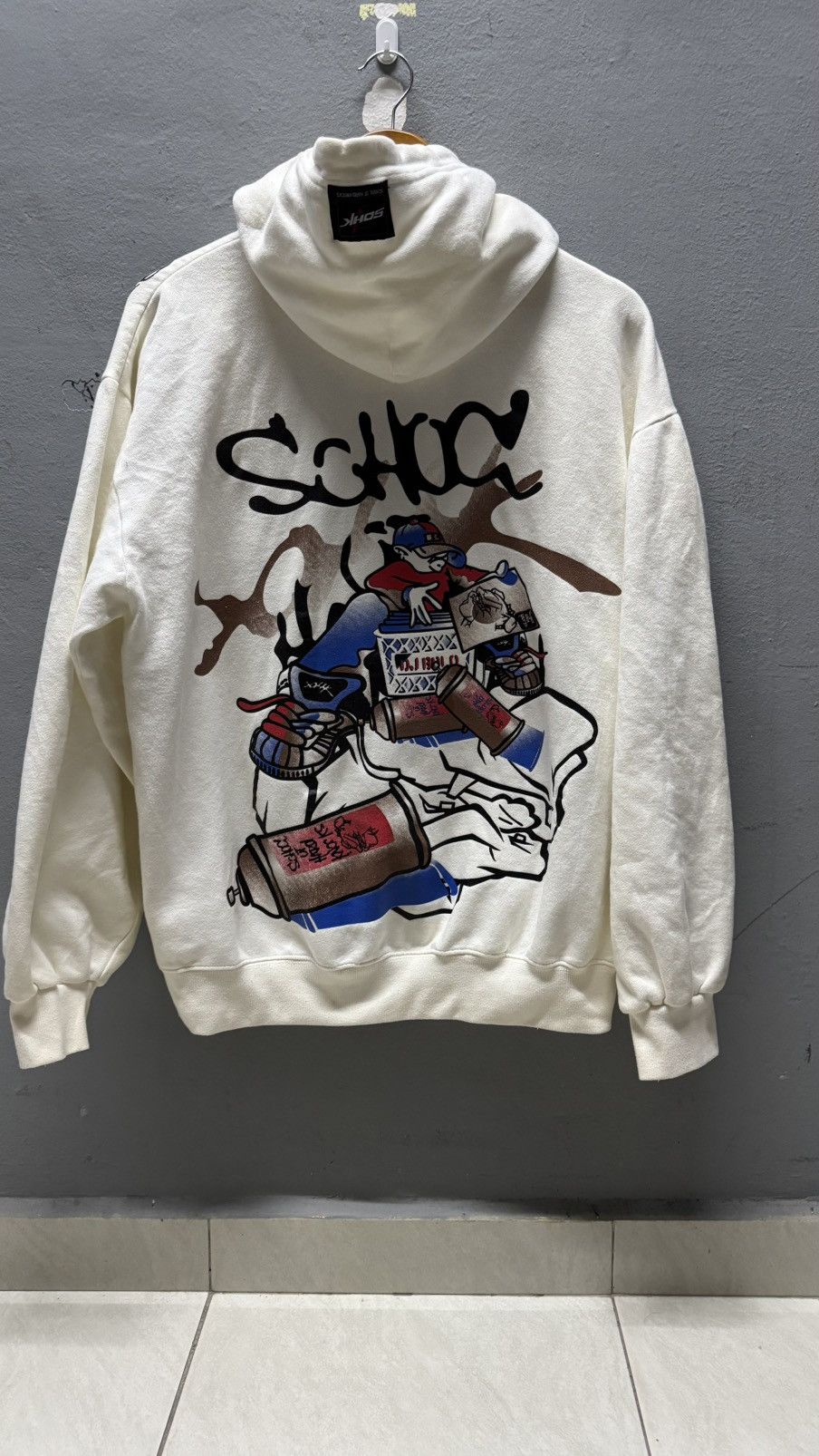 Japanese Brand × Vintage Vintage School Of Hard Knocks Hoodie Size US XL / EU 56 / 4 - 10 Thumbnail
