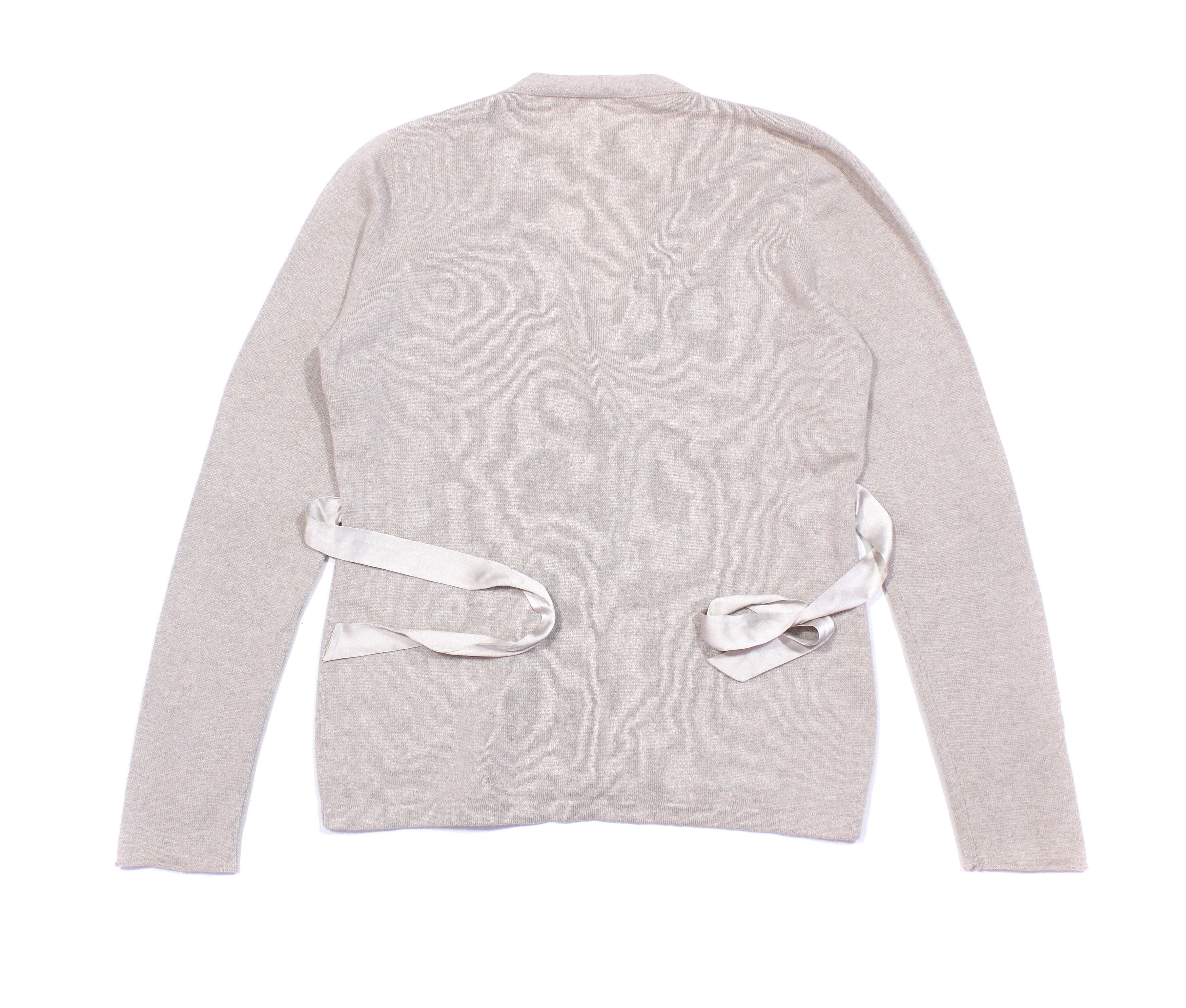 Brunello Cucinelli Cashmere Silk Belt Cardigan Size M / US 6-8 / IT 42-44 - 3 Thumbnail