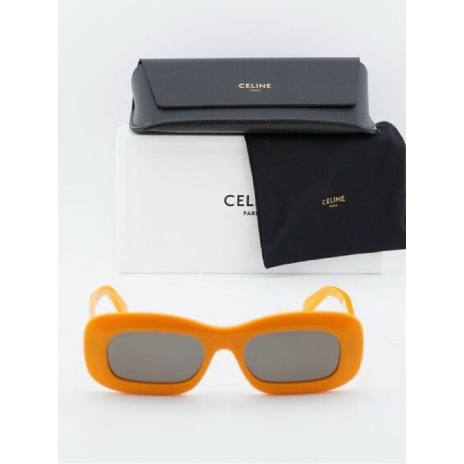 Celine New! Celine CL40294I 42A Orange Sunglasses Authentic Size ONE SIZE - 8 Thumbnail