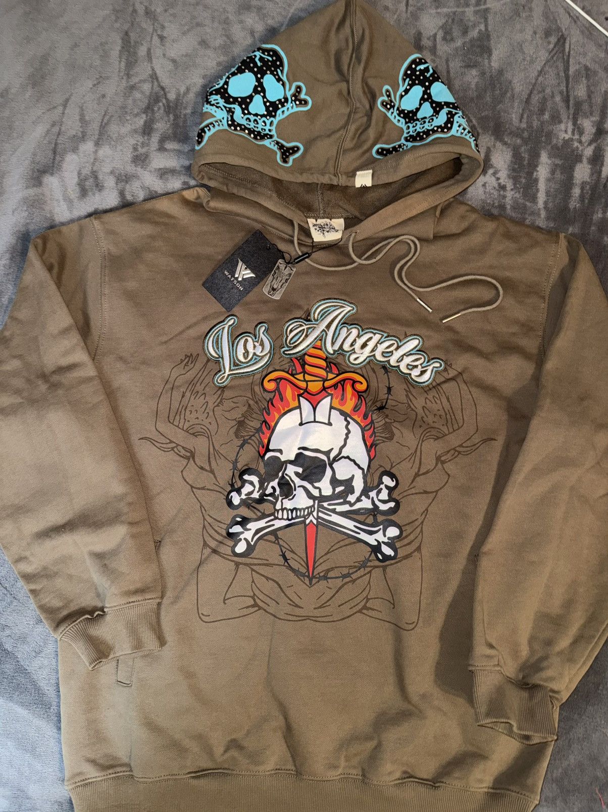 Other Watson Los Angeles Hoodie Stone Gray Size L Size US L / EU 52-54 / 3 - 1 Thumbnail