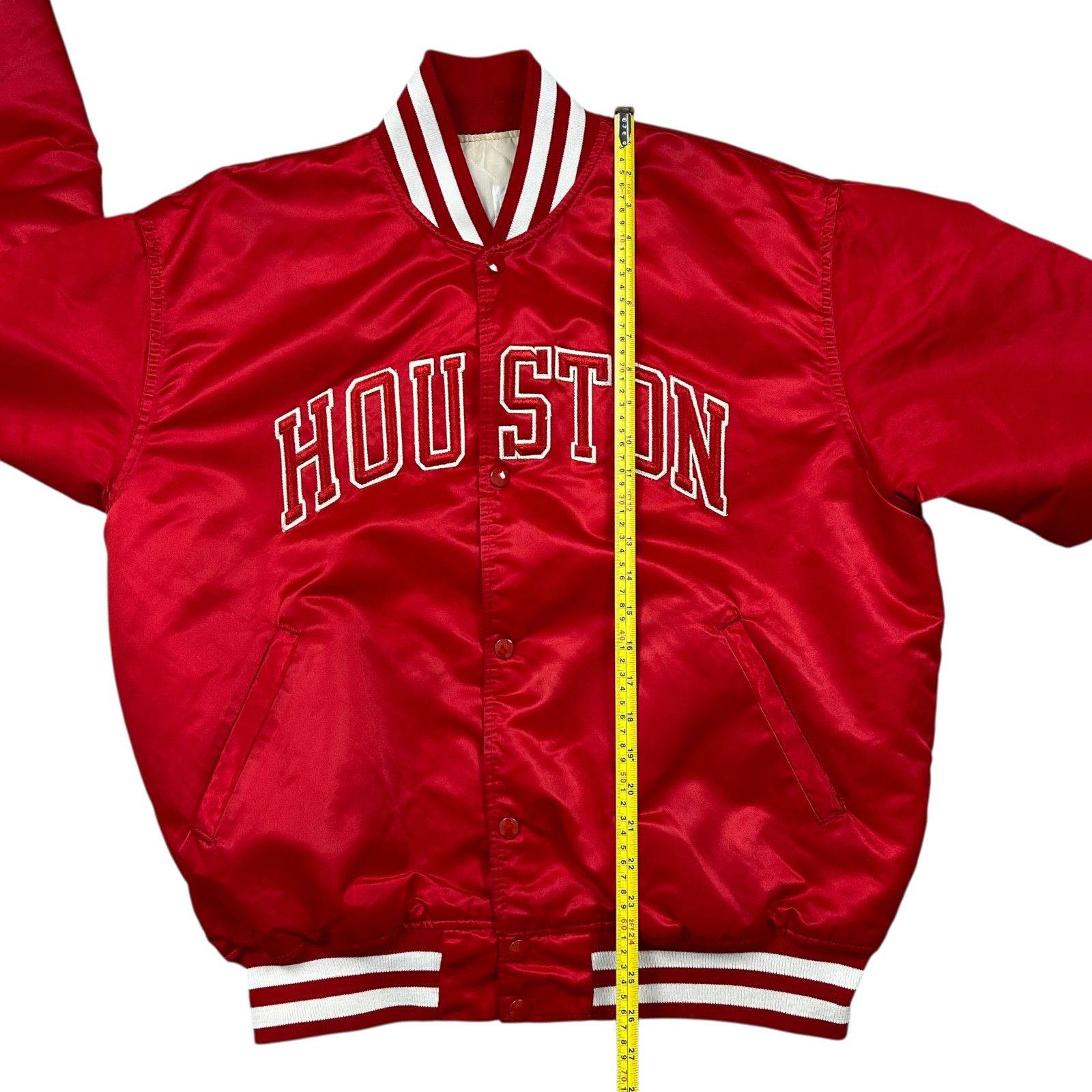NCAA VTG UNIVERSITY OF HOUSTON COUGARS STARTER SATIN JACKET Size US XL / EU 56 / 4 - 11 Thumbnail