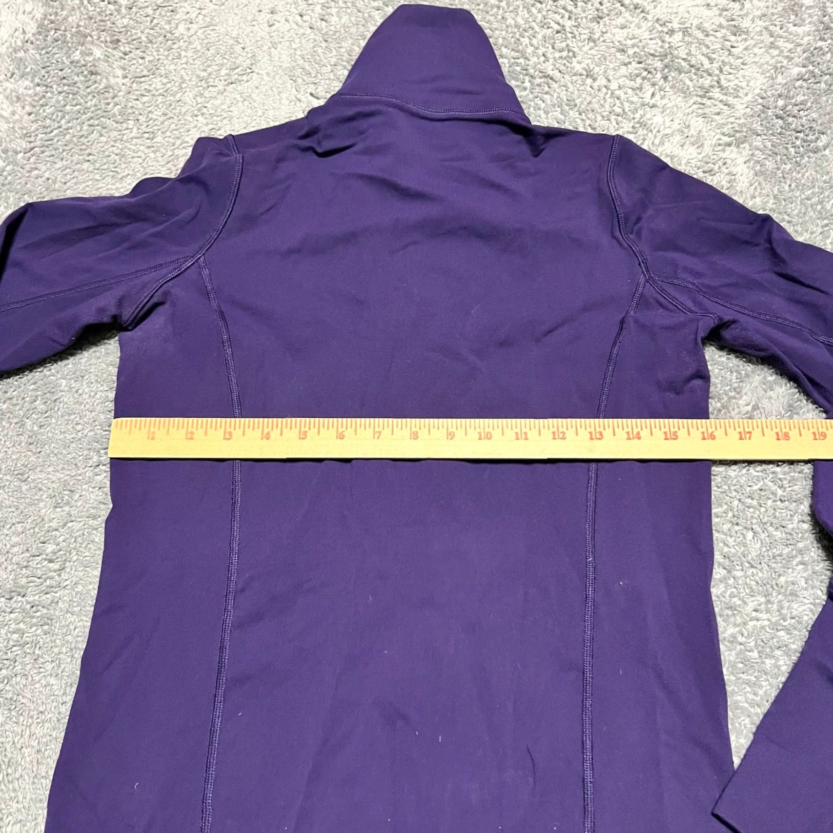 Lululemon Lululemon In Stride Jacket Womens 4 Full Zip Purple Thumbholes Size S / US 4 / IT 40 - 7 Thumbnail