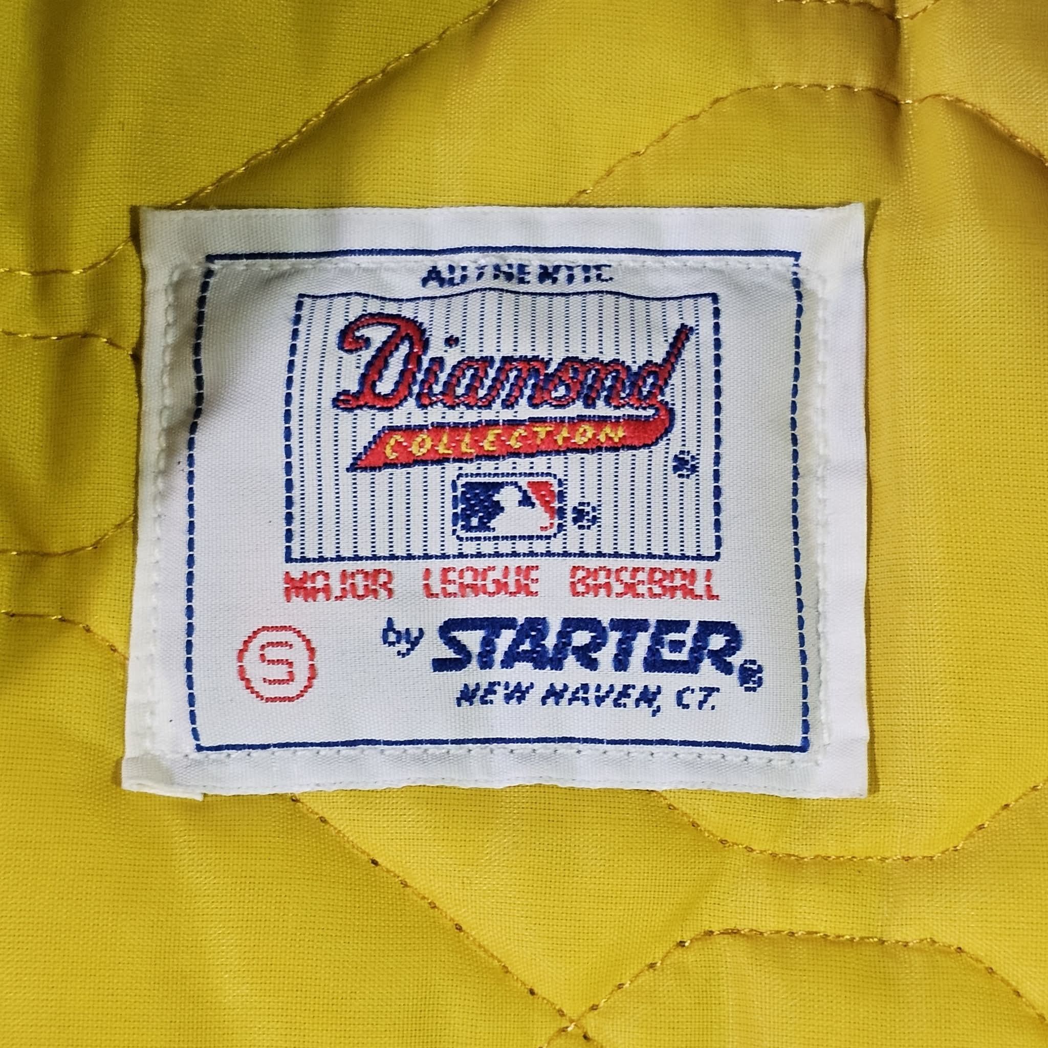 MLB Pittsburgh Pirates Vintage 80s Starter Satin Bomber Jacket Size US S / EU 44-46 / 1 - 6 Thumbnail
