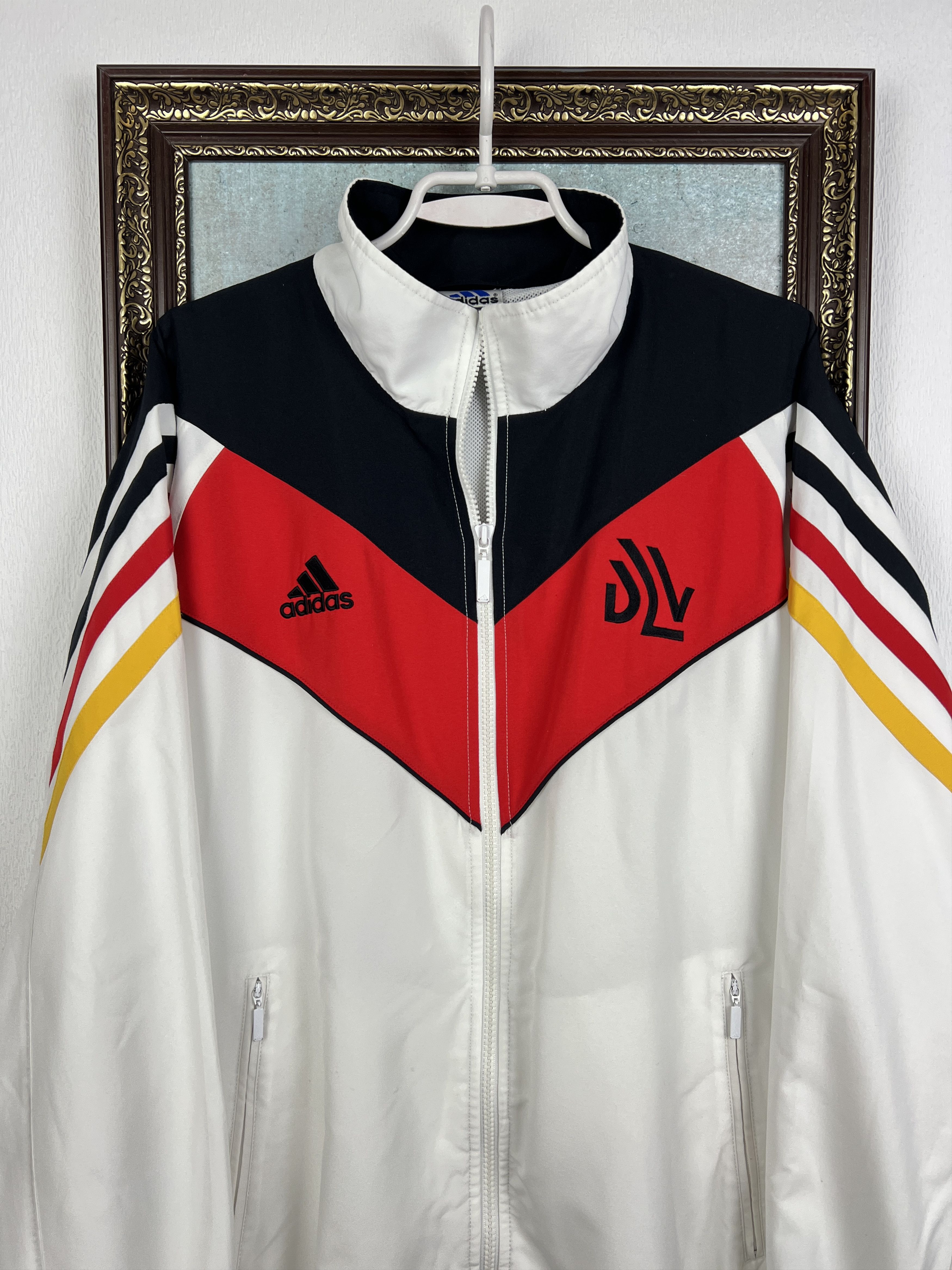 Adidas Vintage Adidas Germany Olympics Nagano Jacket Track Top Rare Size US L / EU 52-54 / 3 - 2 Thumbnail