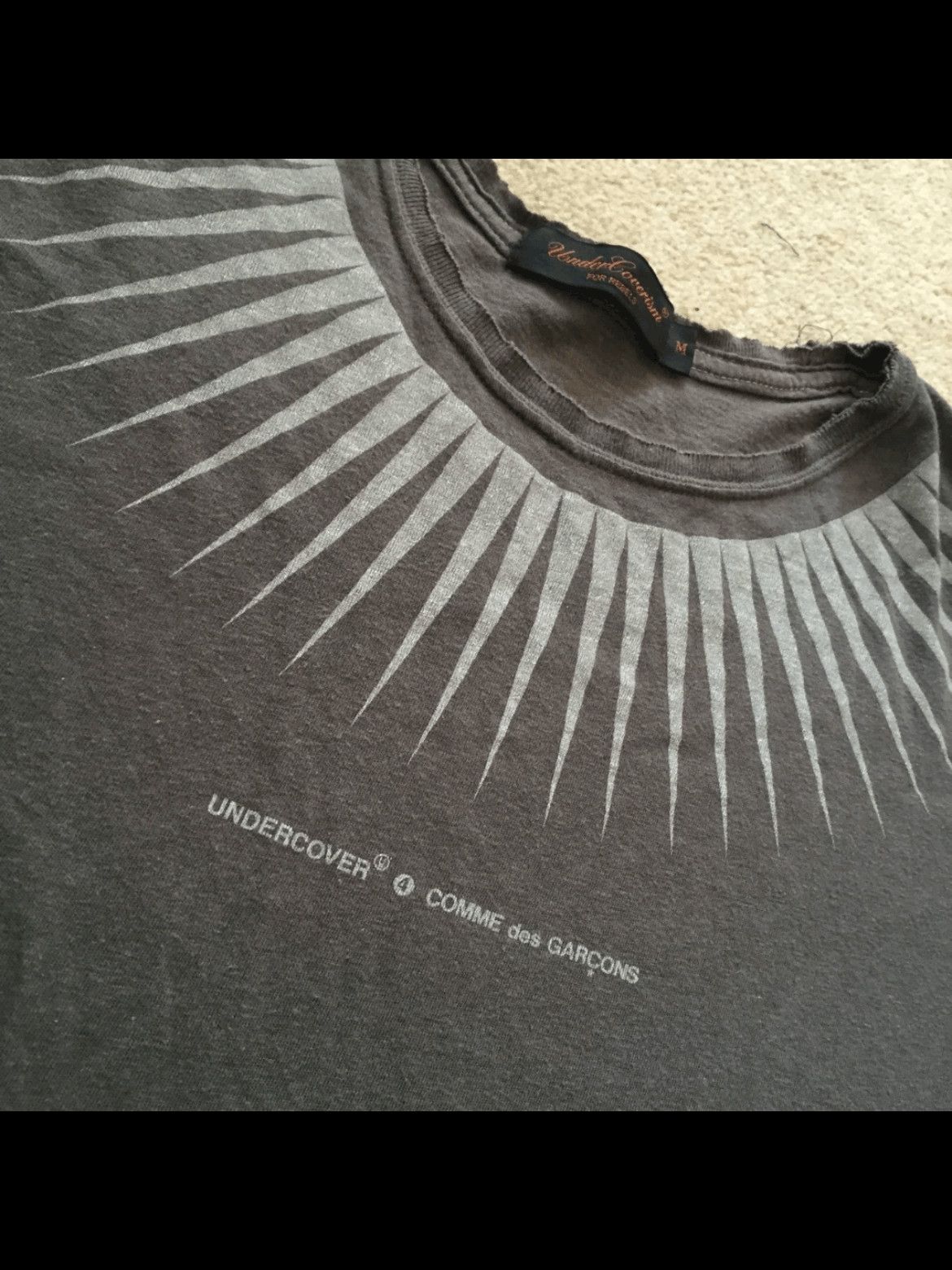 Comme des Garcons × Undercover Sz 2 Undercover x Comme Des Garcons Giz Tee Size US M / EU 48-50 / 2 - 7 Thumbnail
