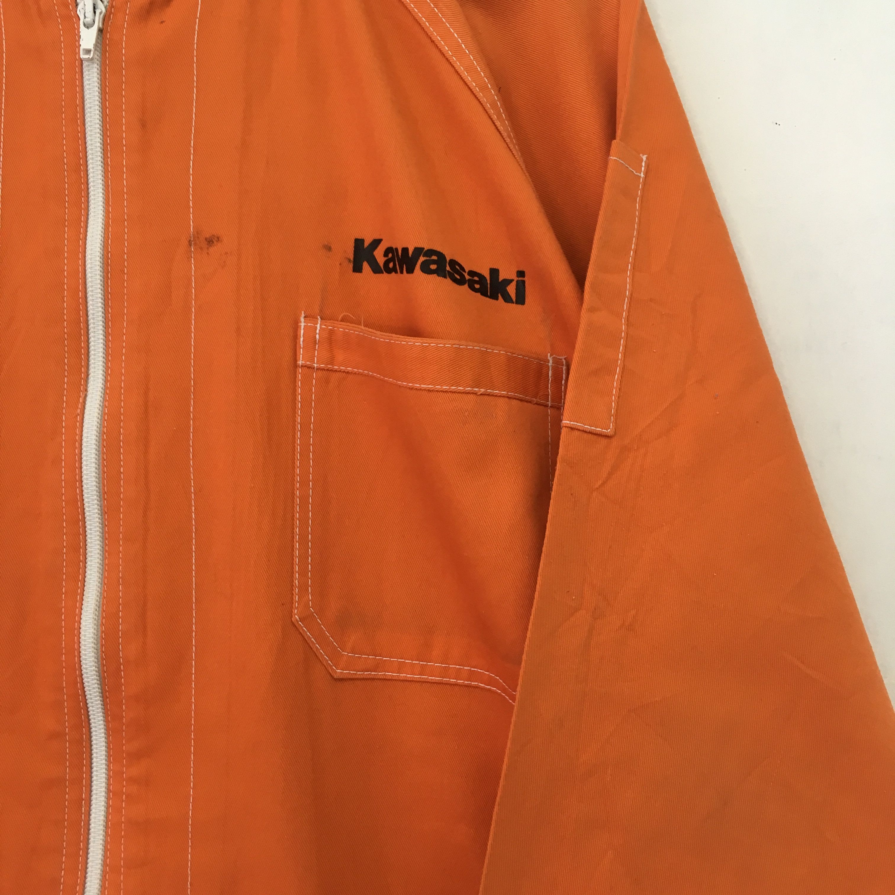 Japanese Brand kawasaki overall jacket - 1728 Size US XL / EU 56 / 4 - 6 Thumbnail