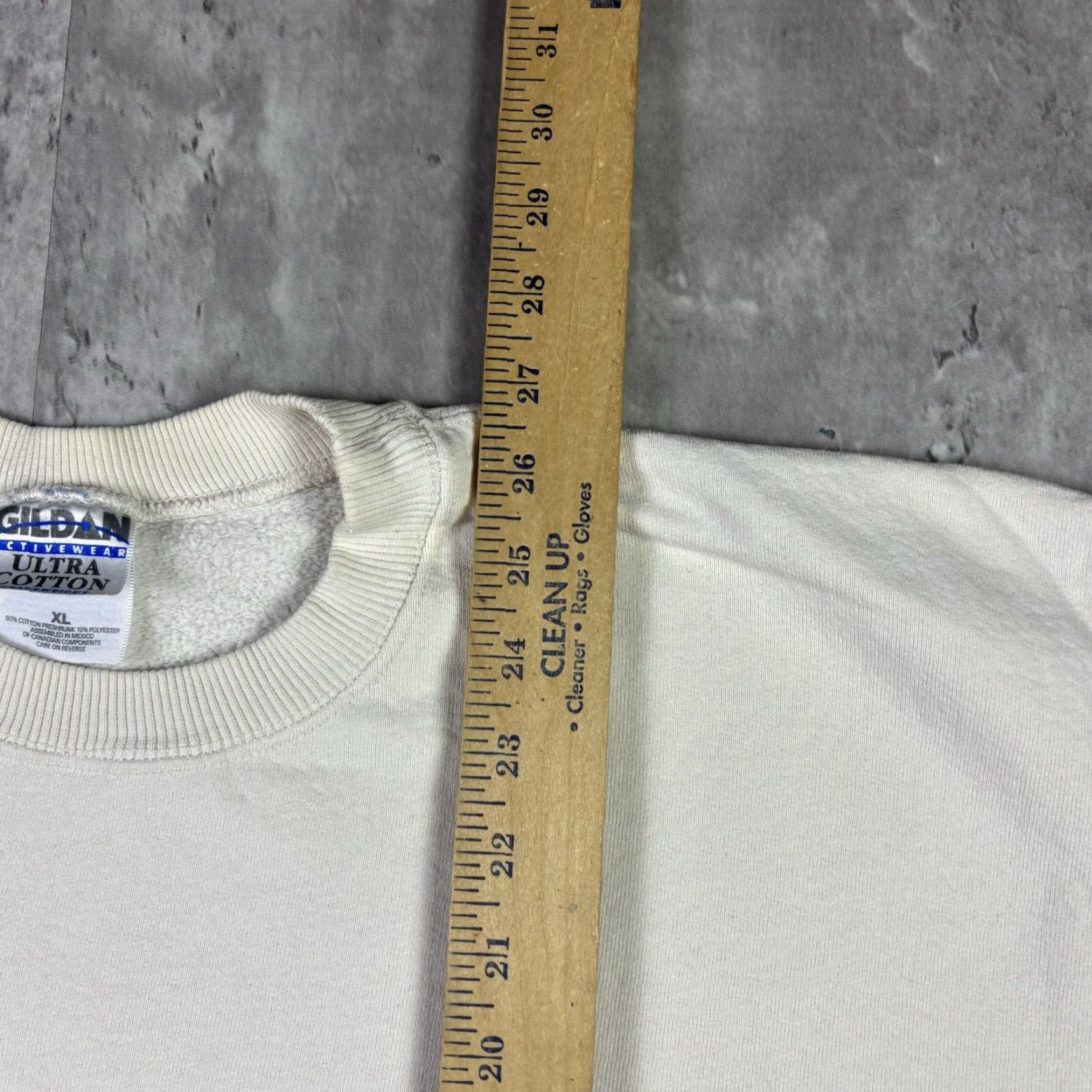Gildan VINTAGE Lehigh University Mom Sweatshirt Cream Pullover Adult XL 1990s Size US XL / EU 56 / 4 - 4 Thumbnail