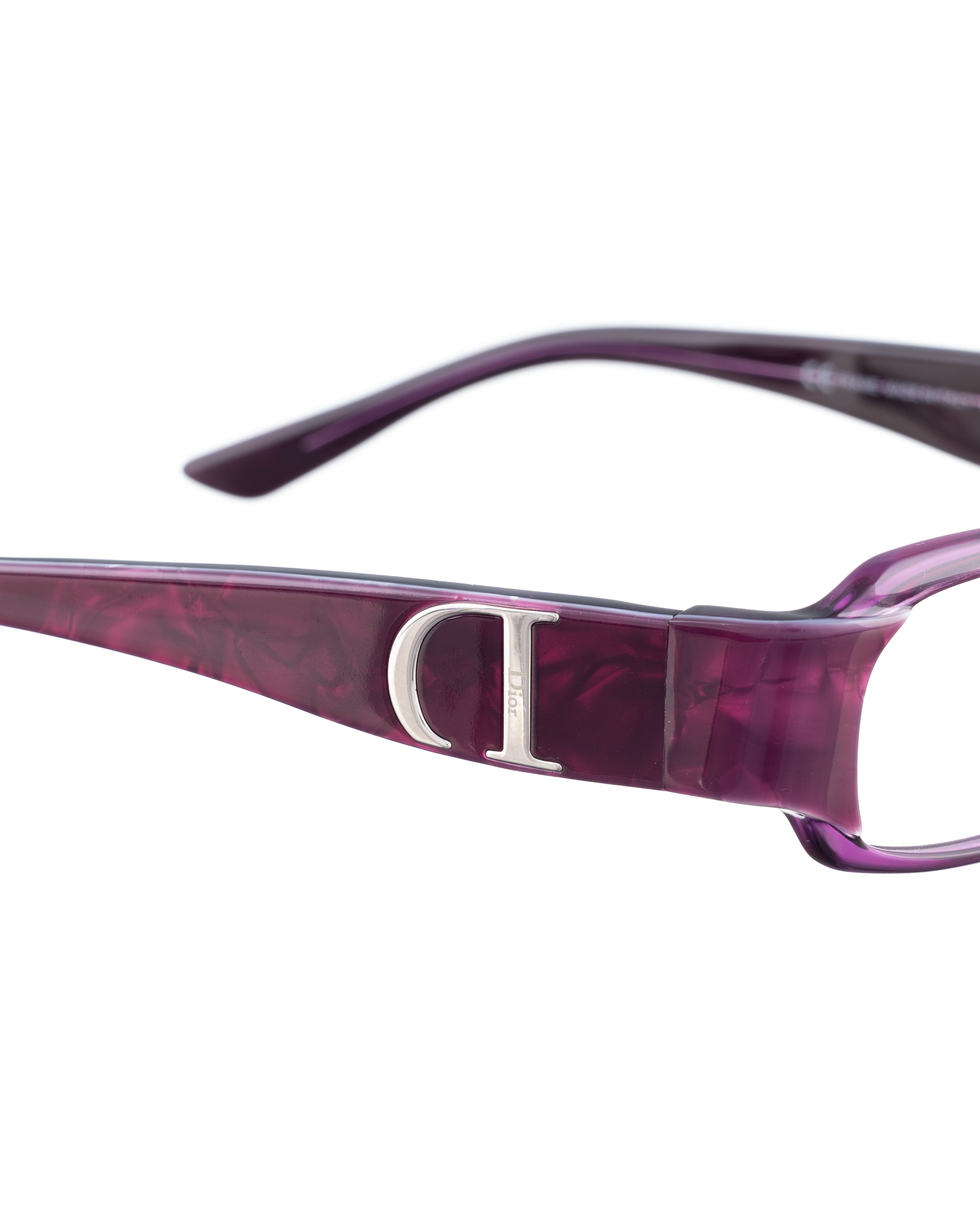 Dior Dior '90s Violet Glasses with Big Logo Size ONE SIZE - 2 Thumbnail