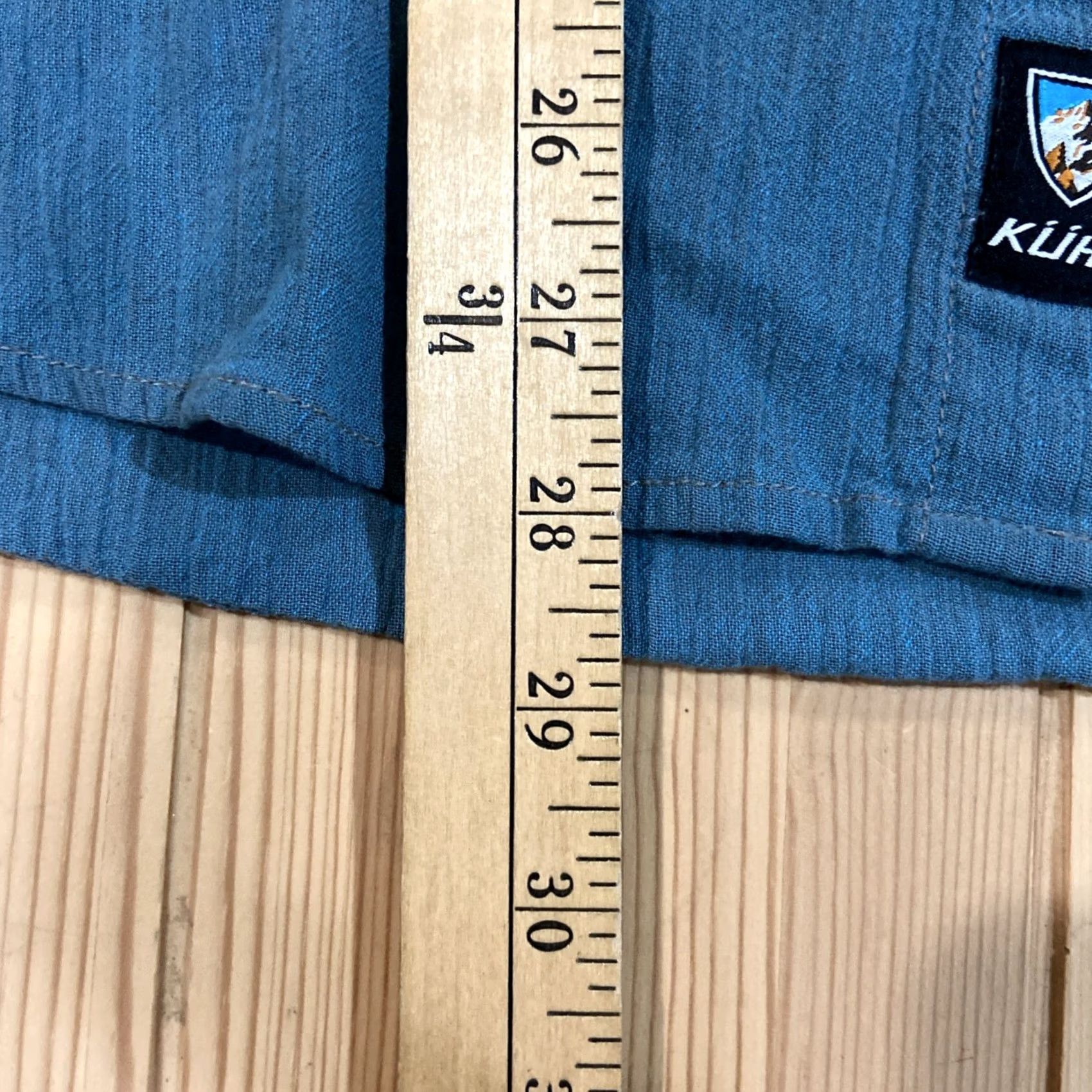 Vintage Kuhl Button-Up Shirt Tour of Utah Embroidery EUC Blue L Mens Short Sleeve Pocketed Regular Fit Button-Up Shirt Size US L / EU 52-54 / 3 - 5 Thumbnail
