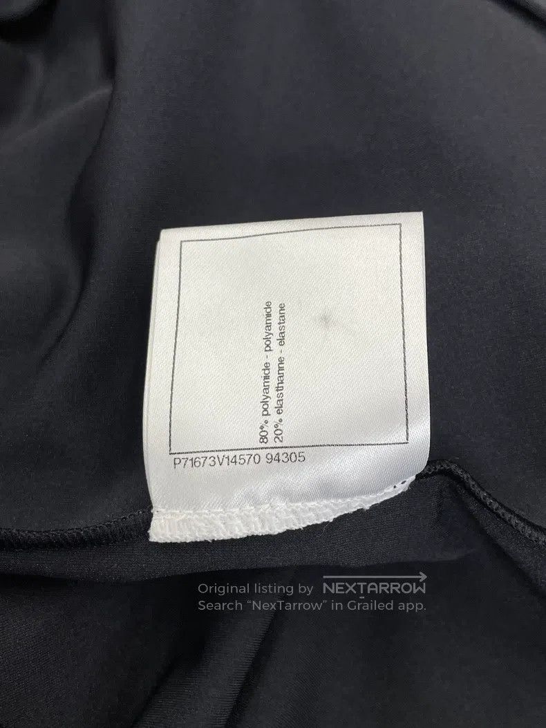Chanel Chanel Black full logo full double C bottom long sleeves Size M / US 6-8 / IT 42-44 - 6 Thumbnail