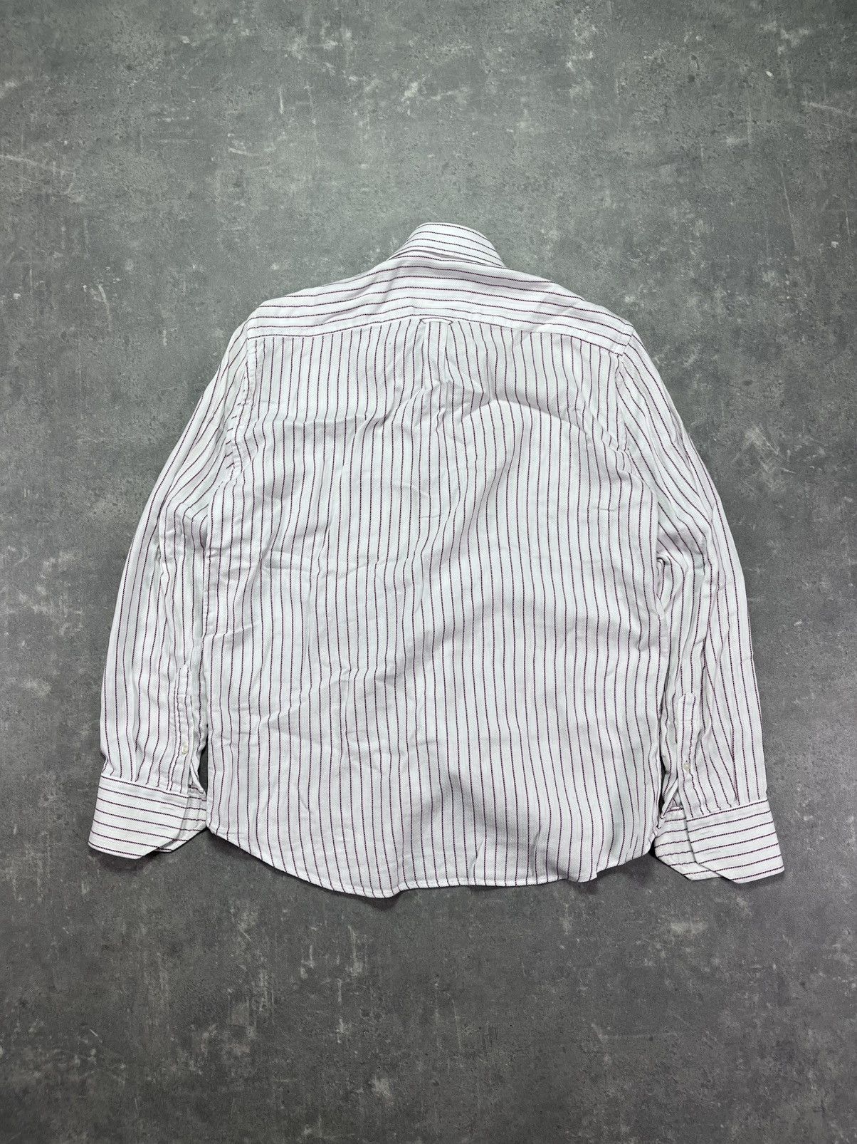 Katharine Hamnett London Katharine Hamnett London Vintage Striped Shirt 40 Archive Size US M / EU 48-50 / 2 - 2 Thumbnail
