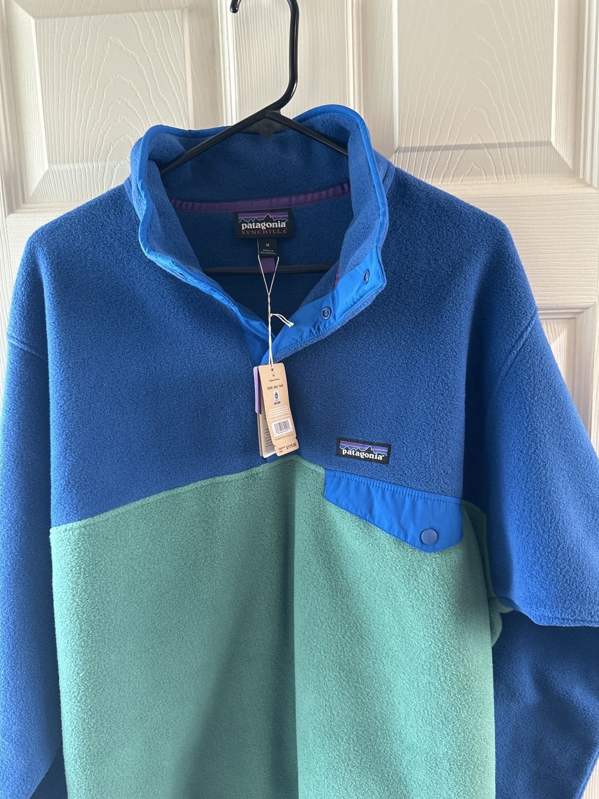 Patagonia Patagonia men’s lightweight synchilla snap-T pullover Size US M / EU 48-50 / 2 - 1 Thumbnail