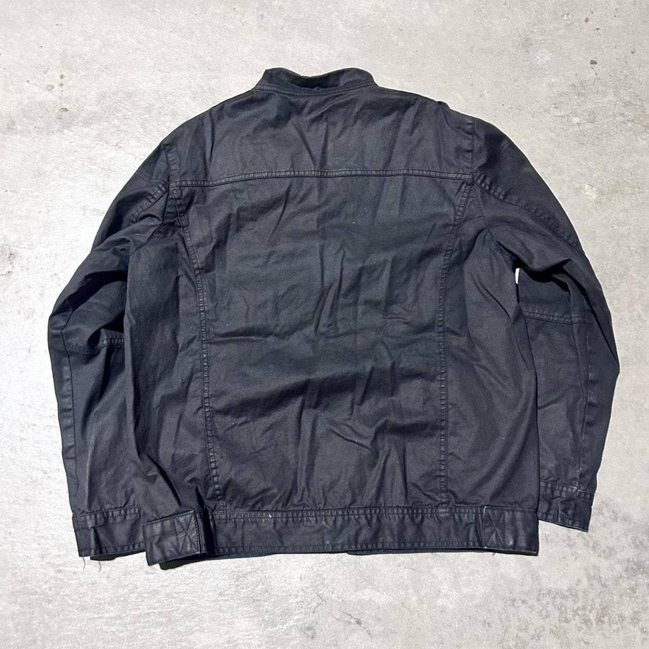 If Six Was Nine Vintage Y2K men's indigo star waxed denim black cargo jacket Size US M / EU 48-50 / 2 - 7 Thumbnail