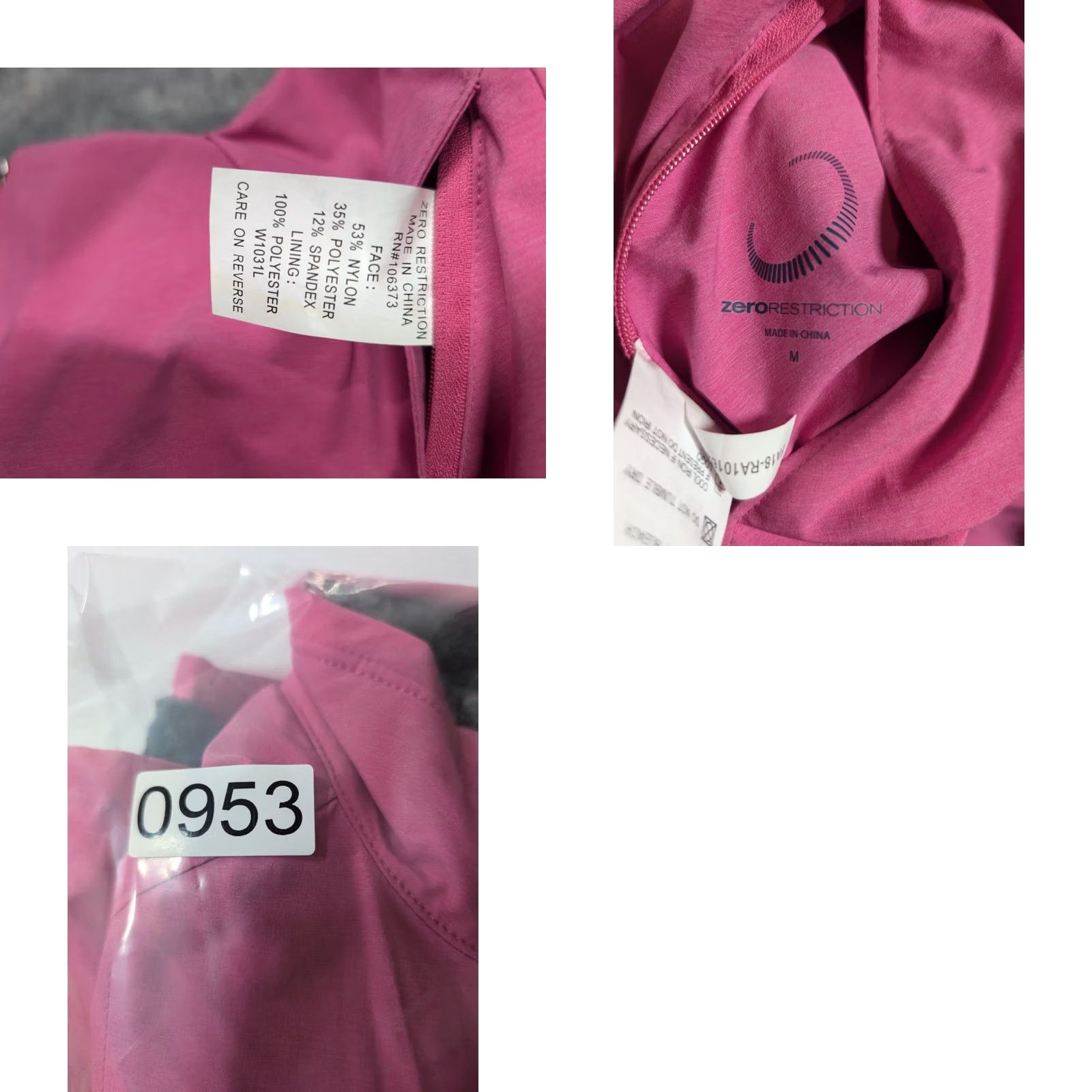 Pinko Womens Zero Restriction Fleece Reversible Vest Pink Medium Vest Zip Reversible Golf Theme Women's Size M / US 6-8 / IT 42-44 - 8 Thumbnail