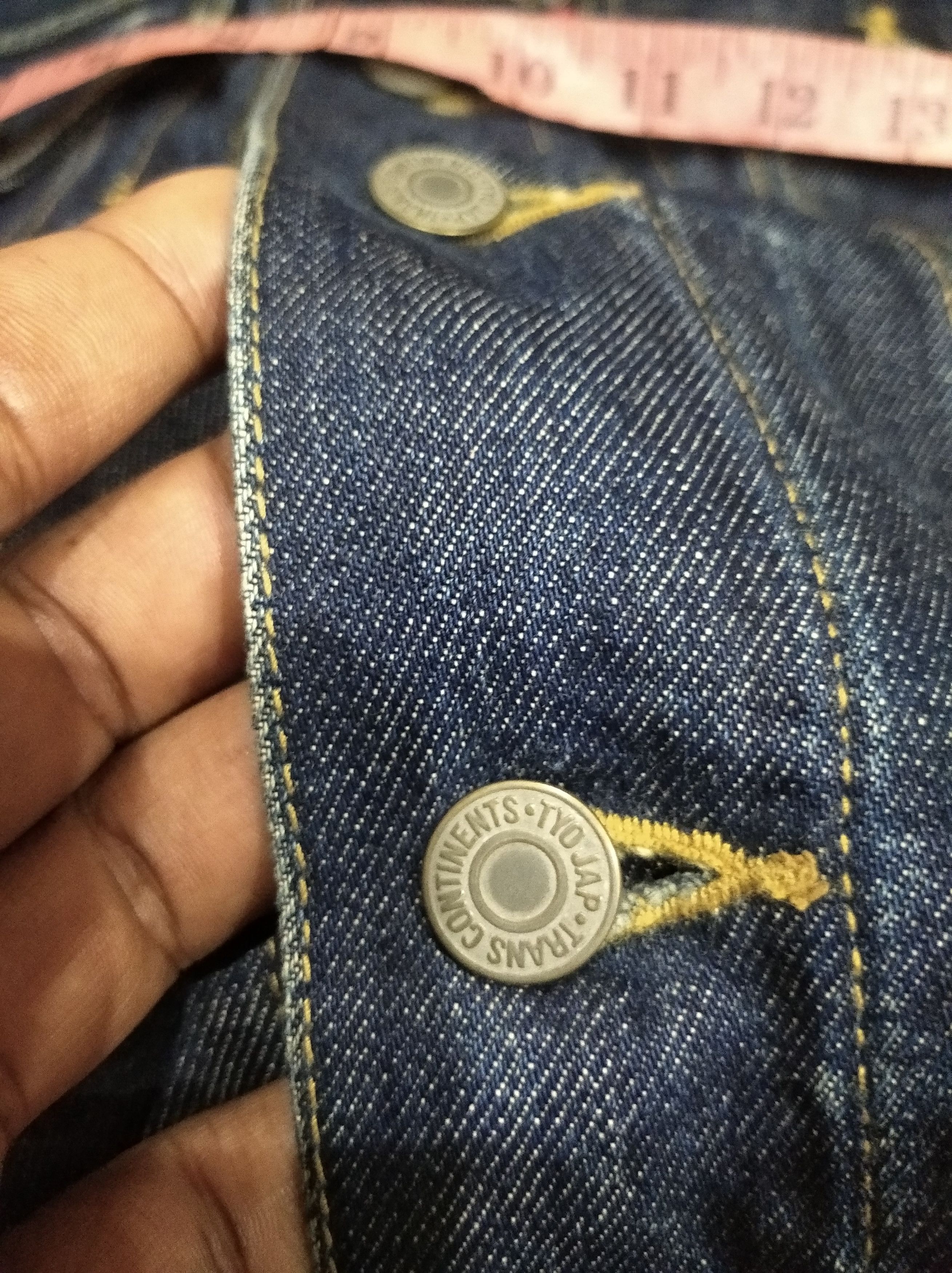 If Six Was Nine × Japanese Brand Trans continents Japan jeans jacket size small Size US S / EU 44-46 / 1 - 6 Thumbnail