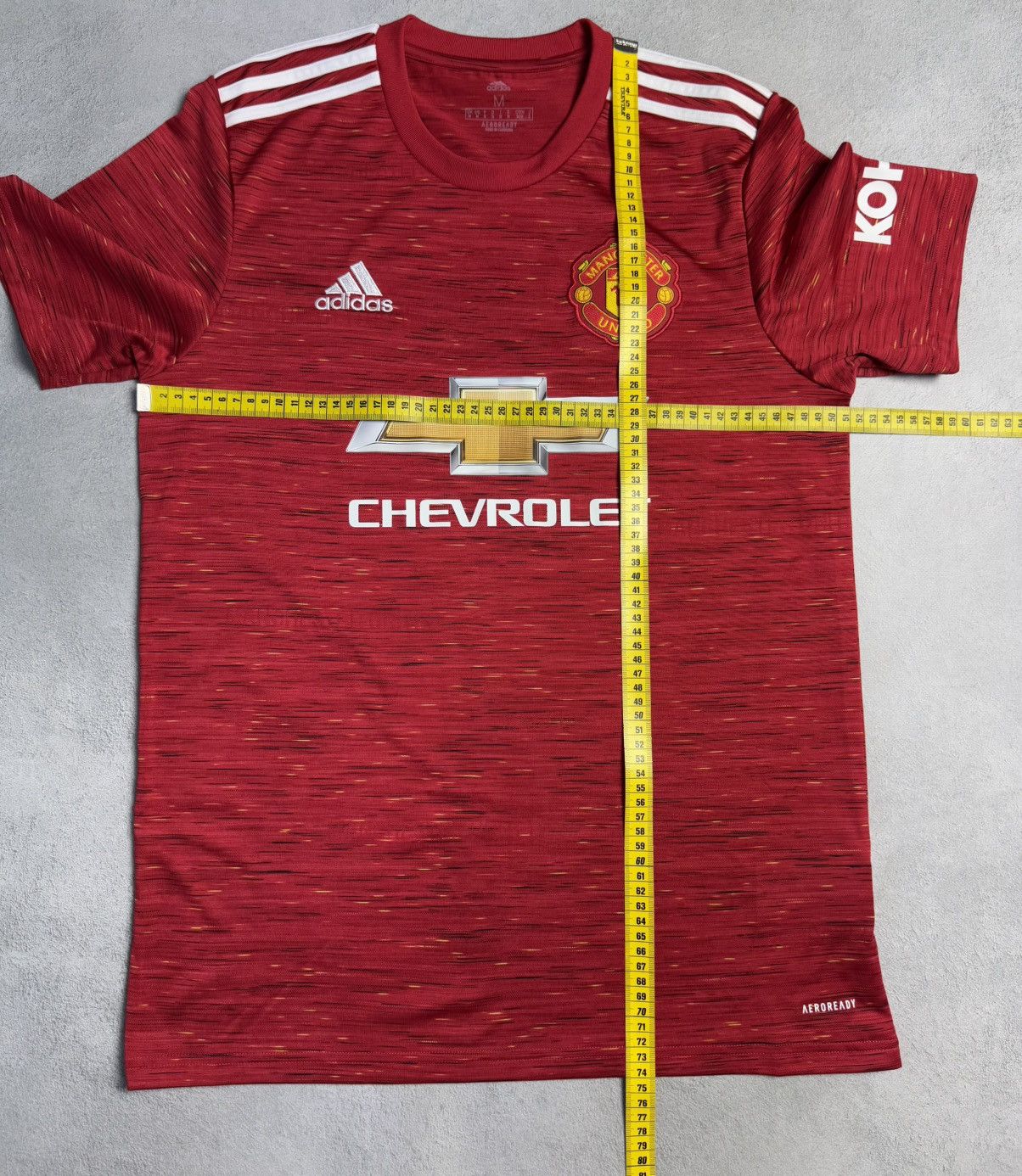 Adidas Manchester United 2020 2021 Home Shirt Soccer Jersey Adidas Size US M / EU 48-50 / 2 - 13 Thumbnail