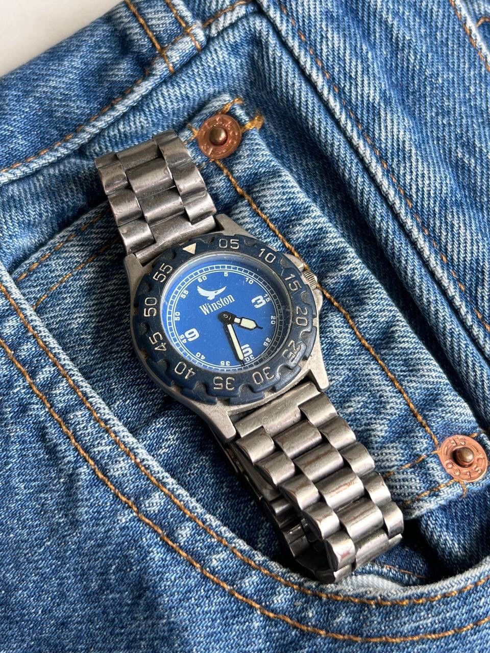 Japanese Brand × Vintage Vintage Japanese style futuristic Watch Winston Size ONE SIZE - 1 Thumbnail