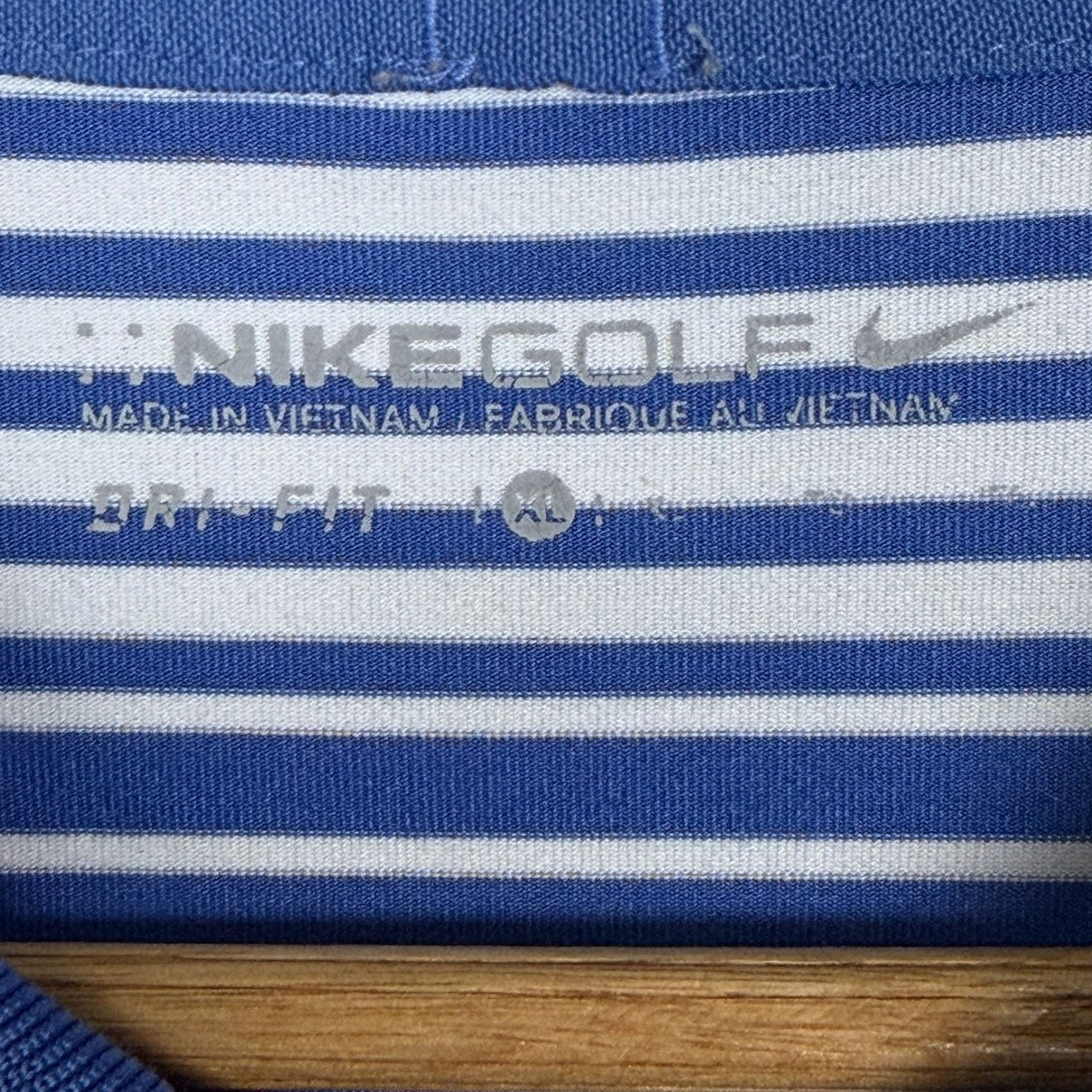 Nike Nike Golf Blue Dri-Fit Polo Shirt Athletic Workout Men's XL Size US XL / EU 56 / 4 - 4 Thumbnail