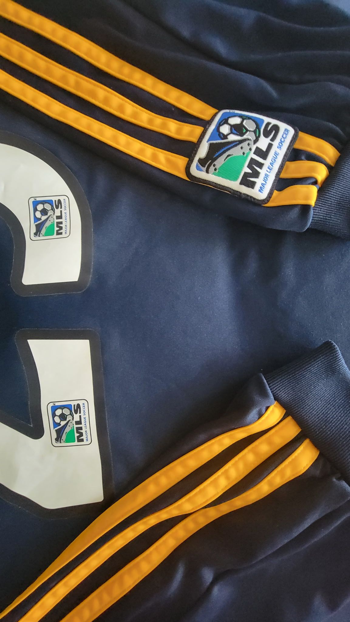 Adidas David Beckham LA Galaxy #23 Jersey | Adidas Clima365 MLS Size US XL / EU 56 / 4 - 4 Thumbnail