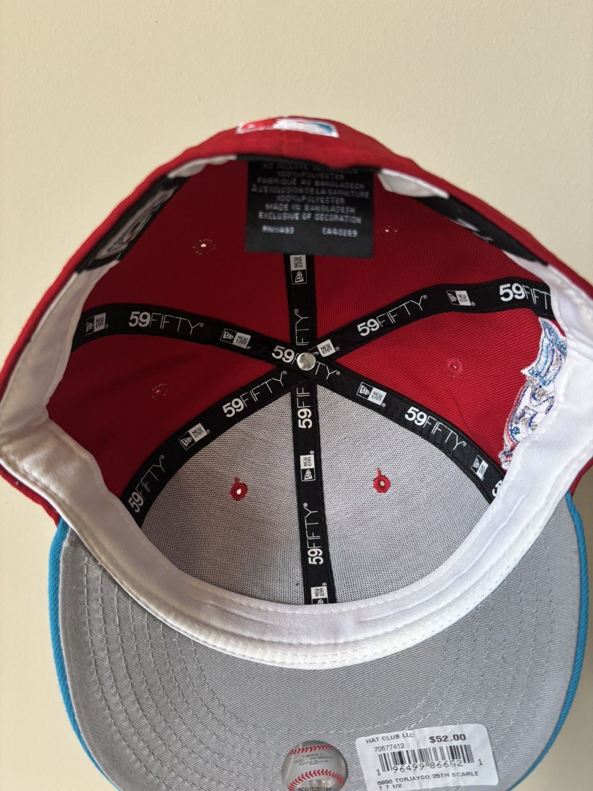 Hat Club × New Era Toronto Blue Jays 7 1/2 Hatclub Size ONE SIZE - 6 Thumbnail