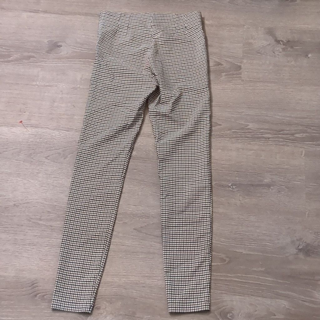 Zara Zara checkered skinny pants with side zipper size small Size 26" / US 2 / IT 38 - 5 Thumbnail